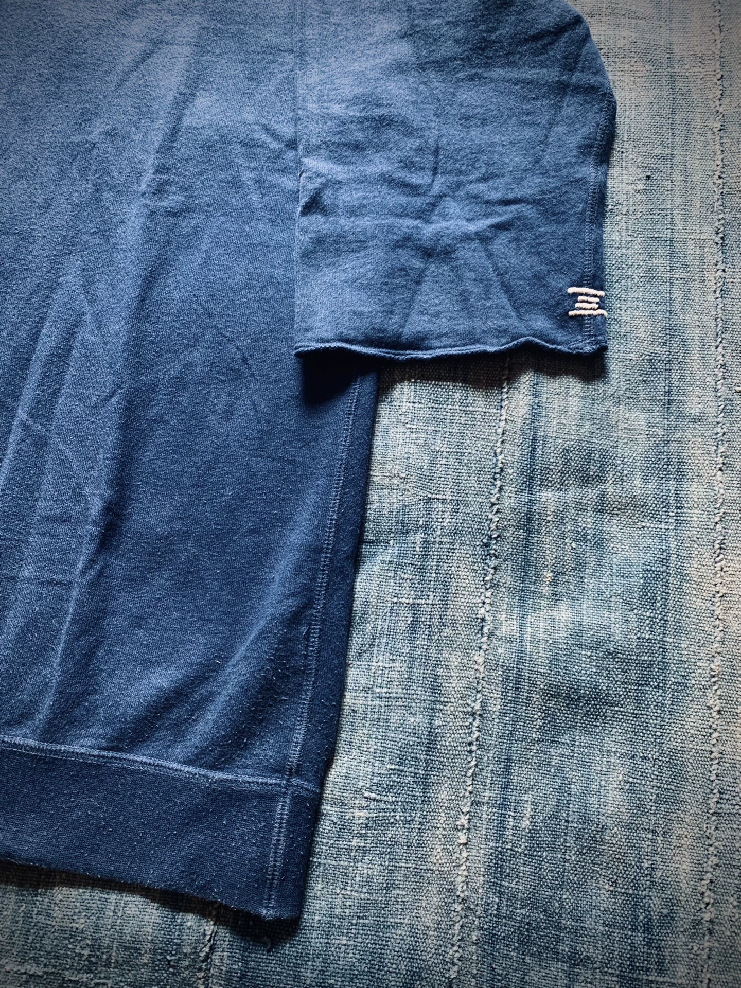 Visvim 2012SS Raglan 3/4 Indigo — label