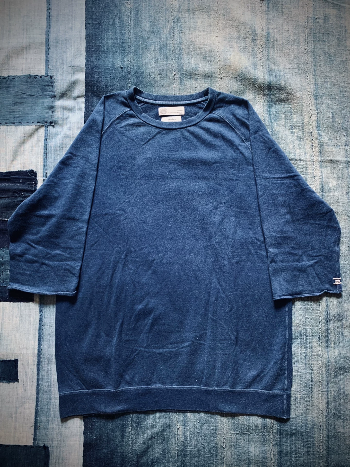 Visvim 2012SS Raglan 3/4 Indigo — front