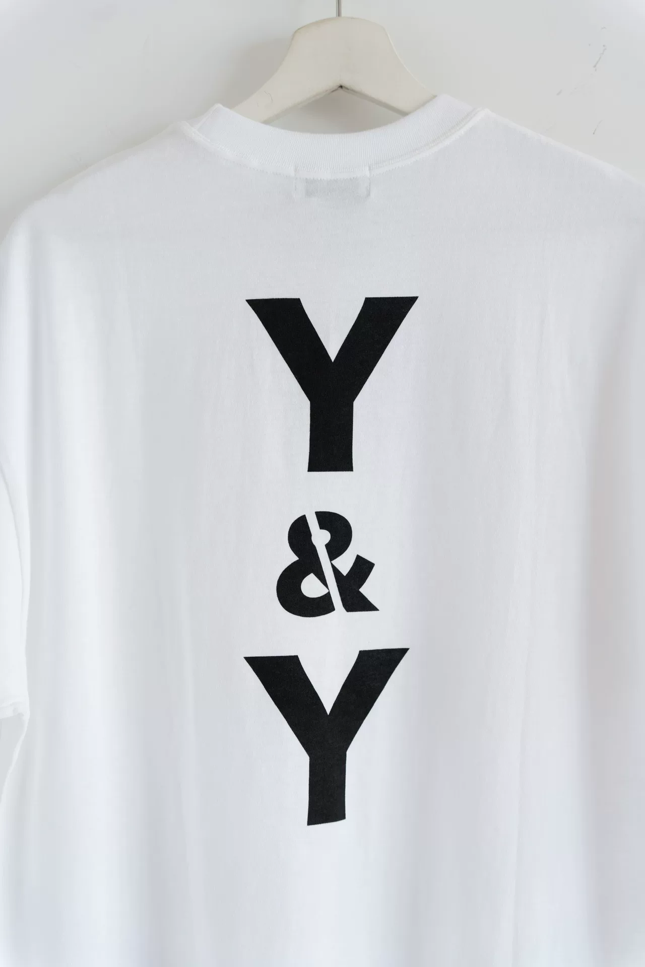Yohji Yamamoto 24AW Y&Y Logo T-Shirt — back