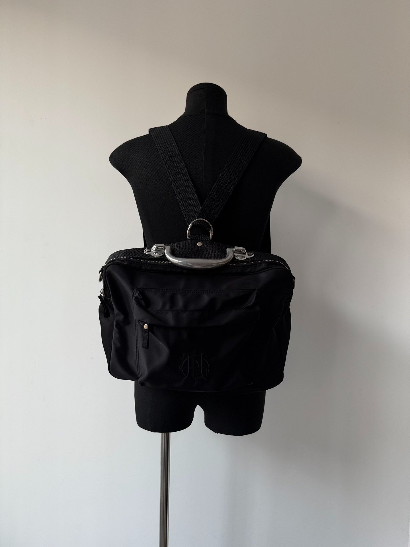 Jean Paul Gaultier 2way Cyberpunk Backpack — back