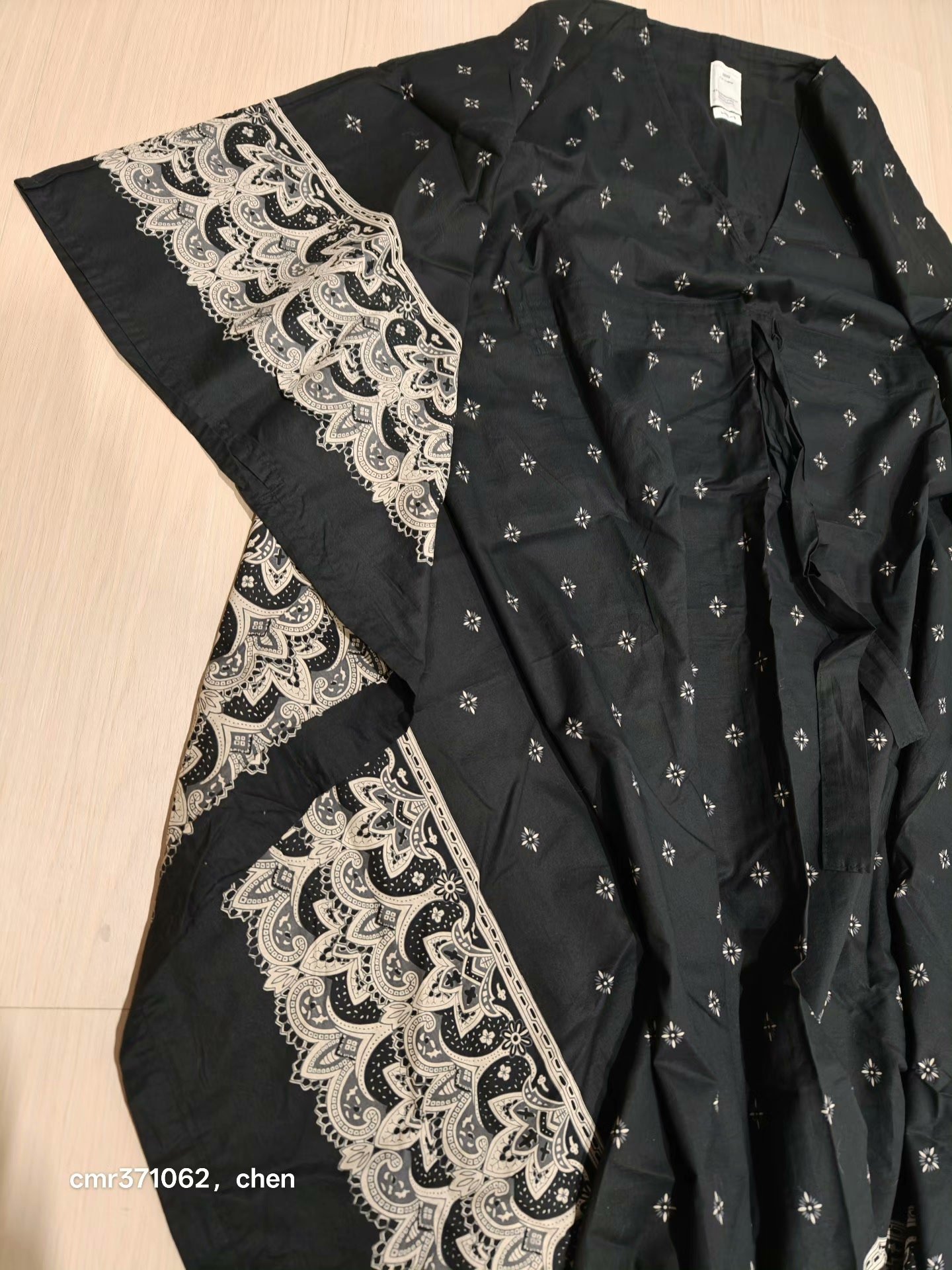 VISVIM 18SS WMV KAFTAN DRESS — detail