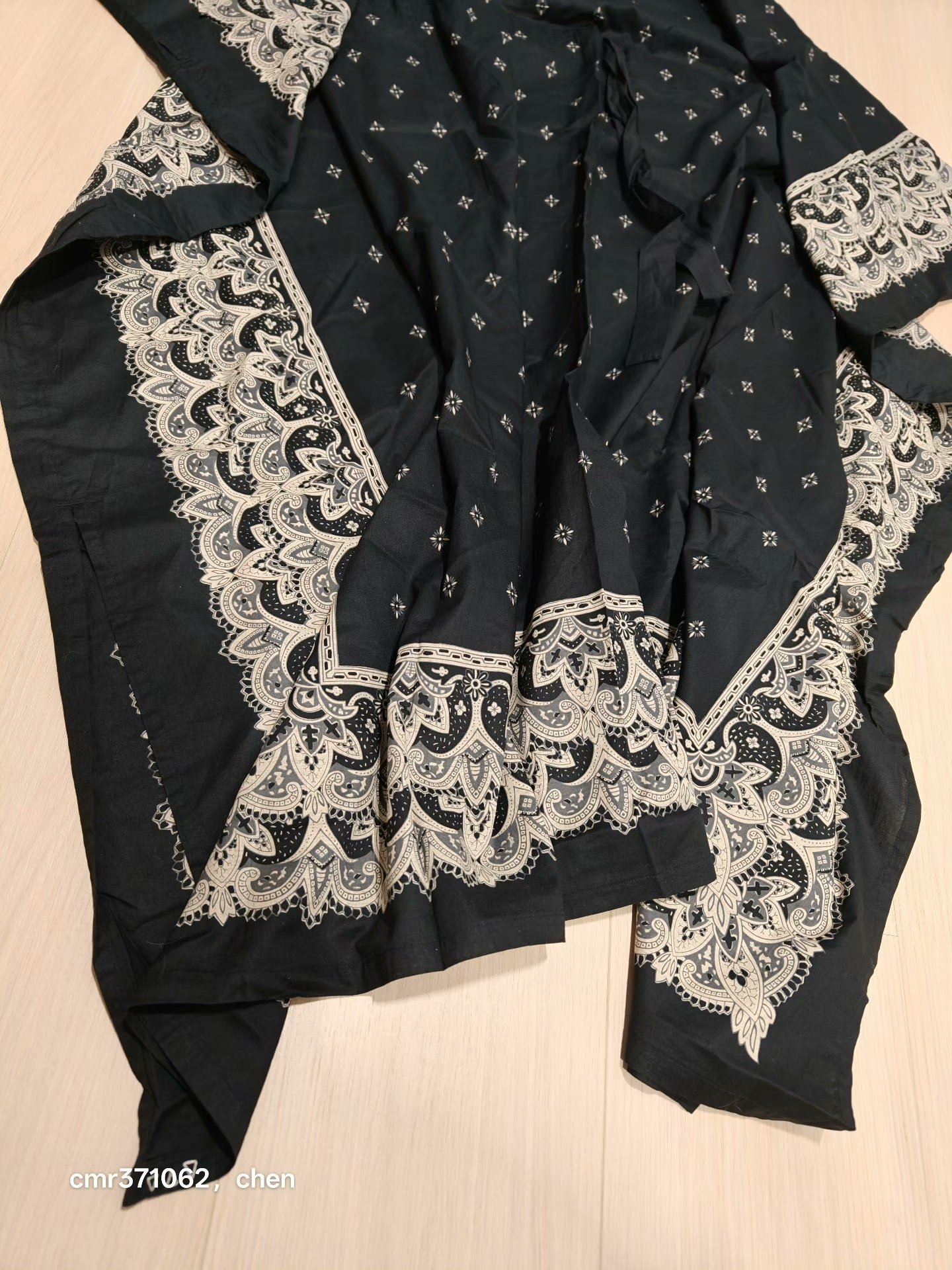 VISVIM 18SS WMV KAFTAN DRESS — front