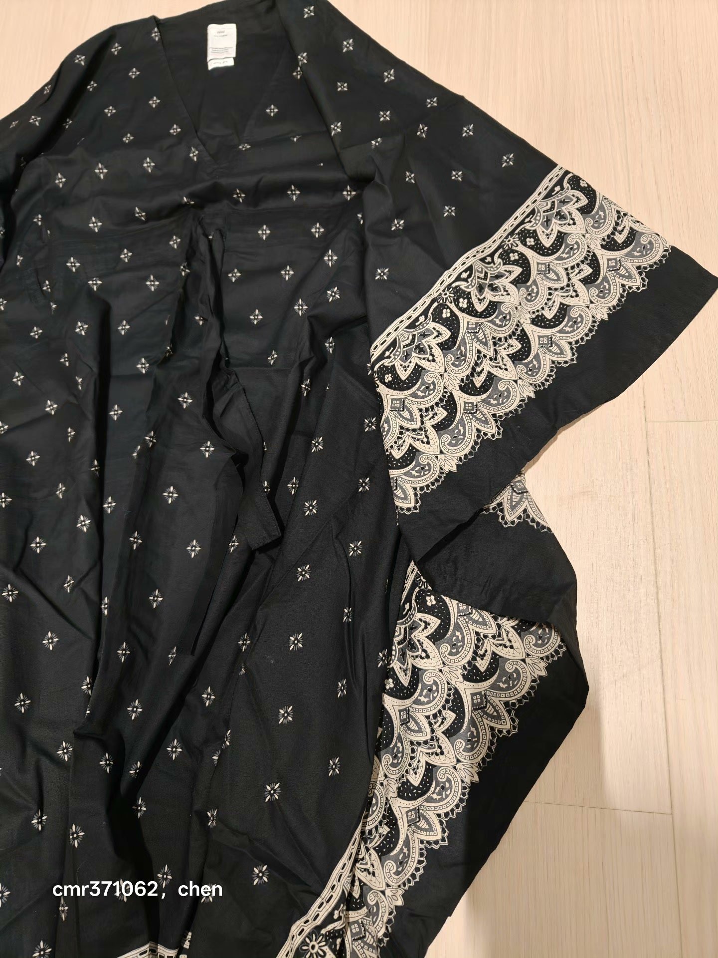 VISVIM 18SS WMV KAFTAN DRESS — back