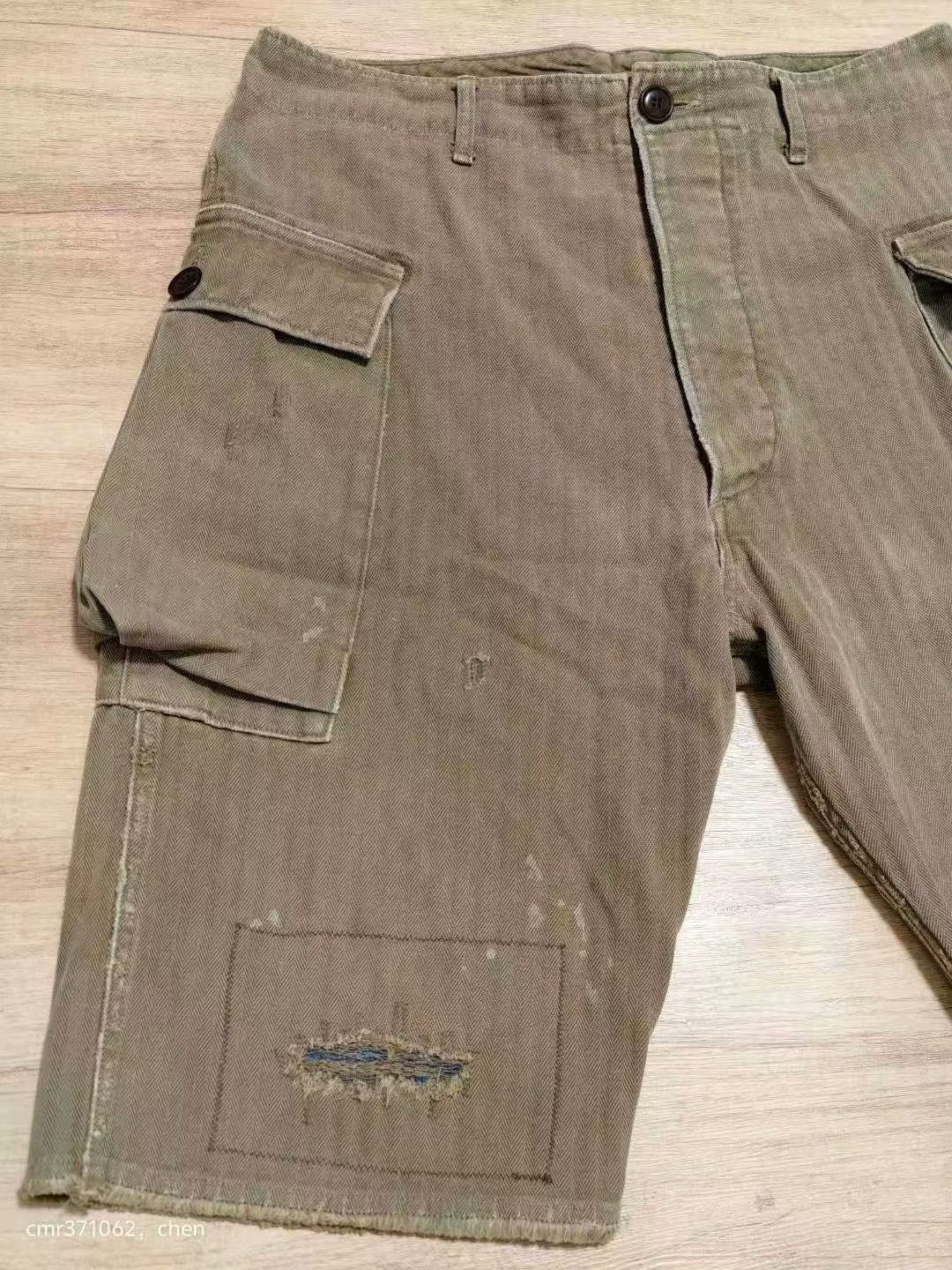 visvim 19AW Veterans Shorts Crash — front