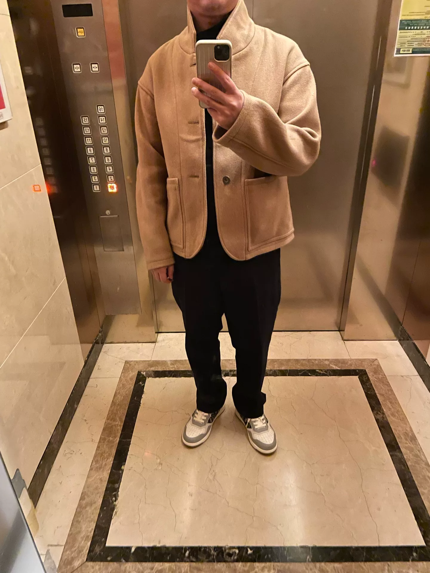 visvim 21AW Hayward Melton Jacket — back