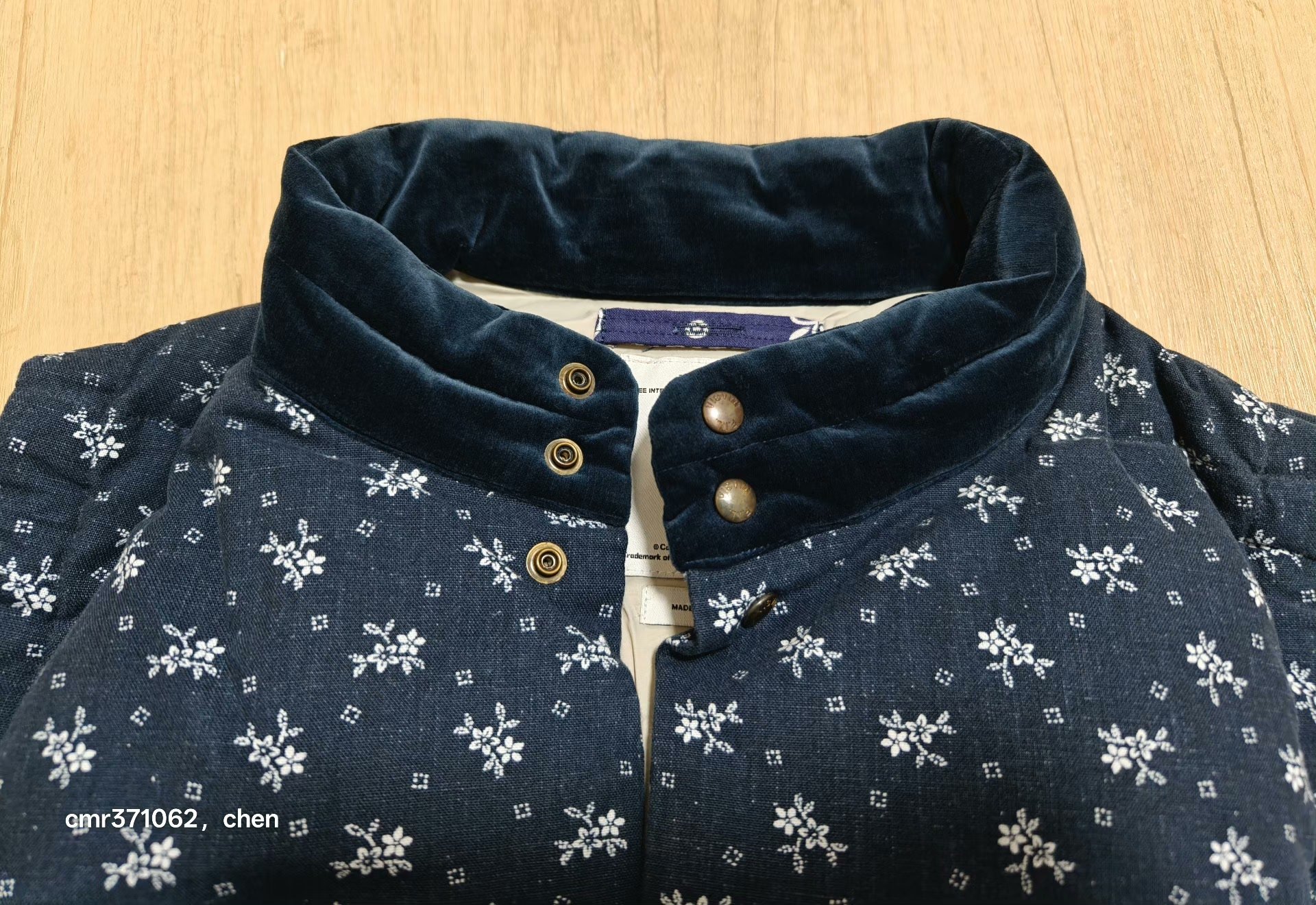 VISVIM 12AW INSULATOR VEST PIZI — front