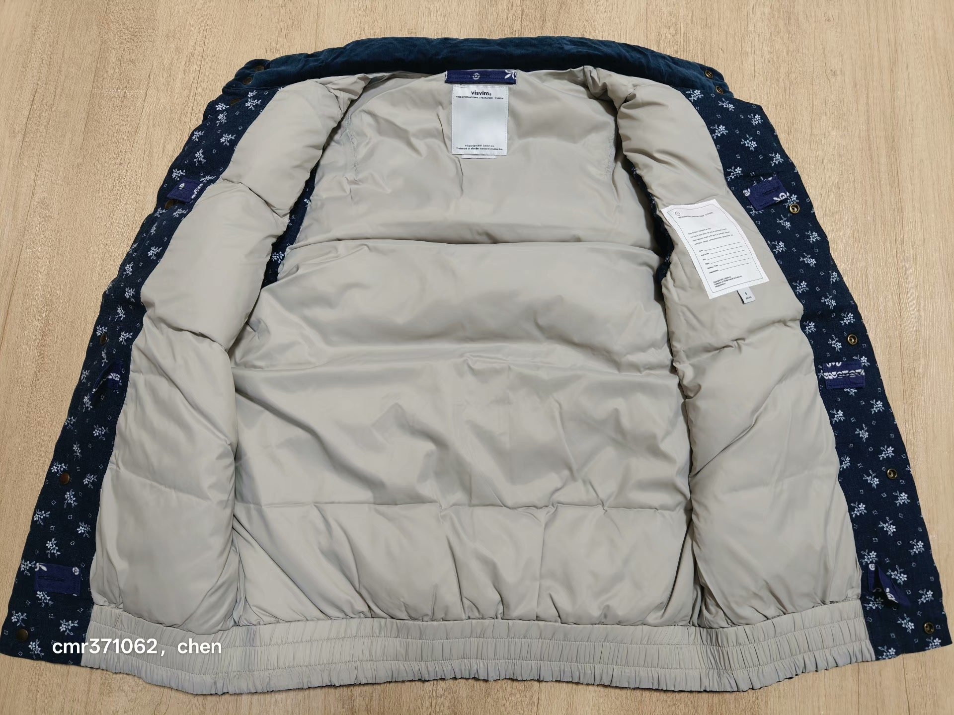 VISVIM 12AW INSULATOR VEST PIZI — detail