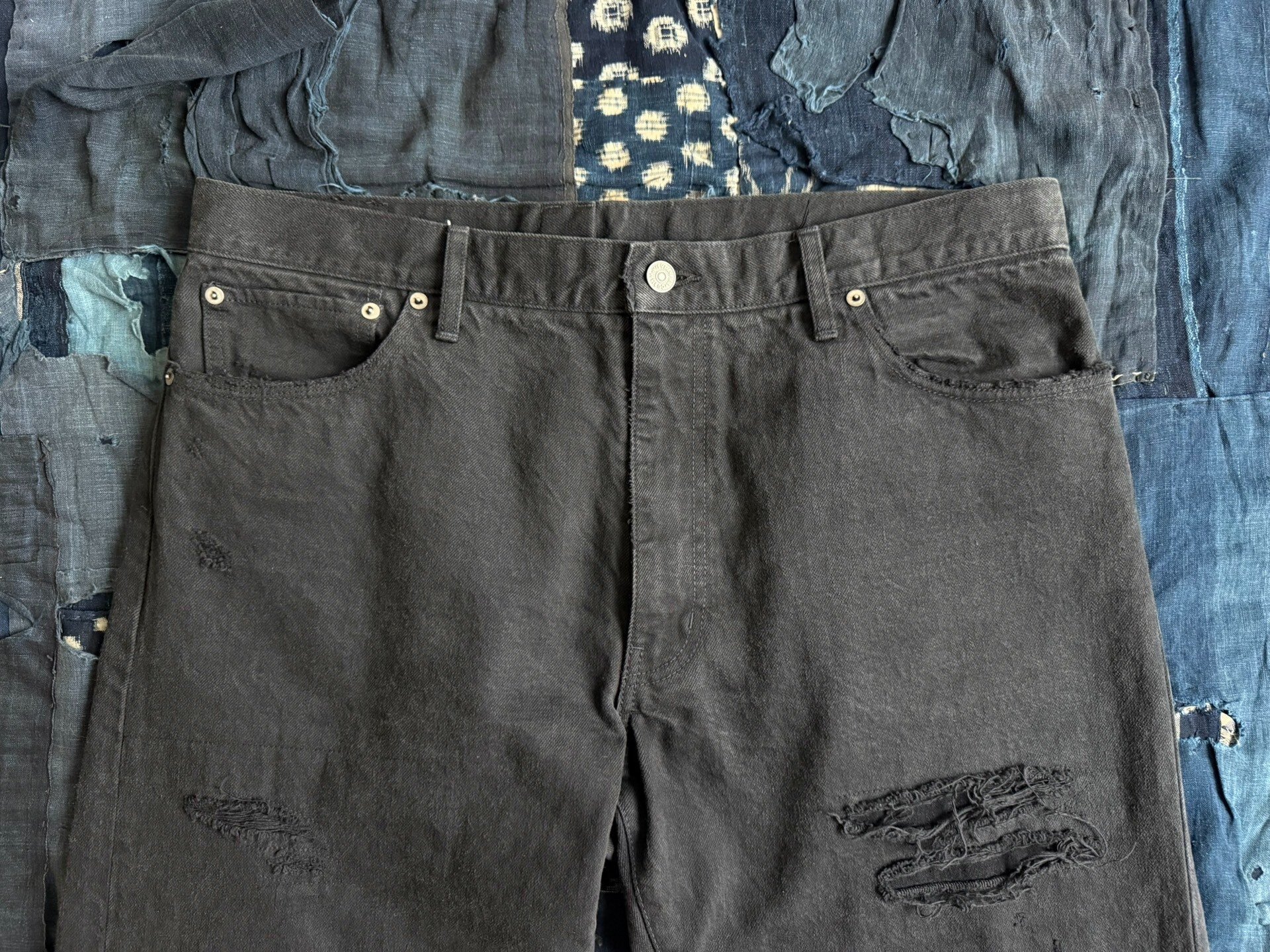 VISVIM 22SS Journeyman Pants CMYK BLK — label