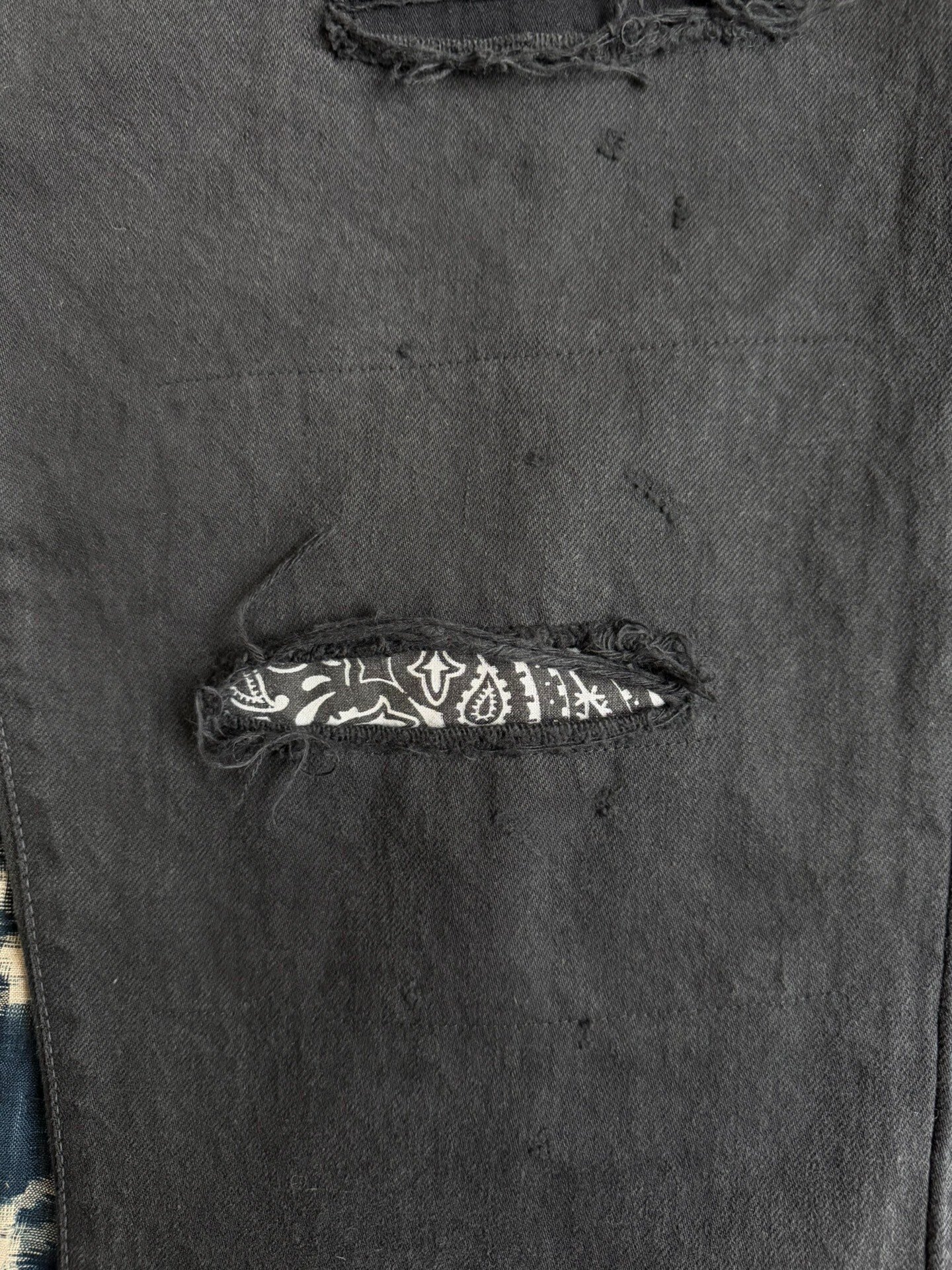 VISVIM 22SS Journeyman Pants CMYK BLK — detail