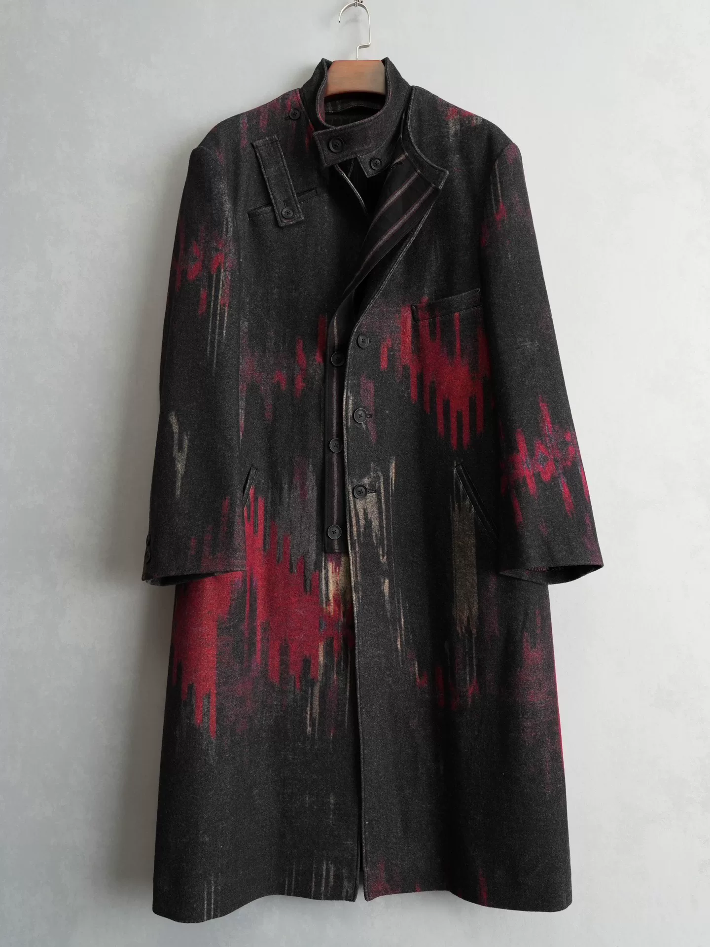 Yohji Yamamoto 23AW Detachable Collar Coat