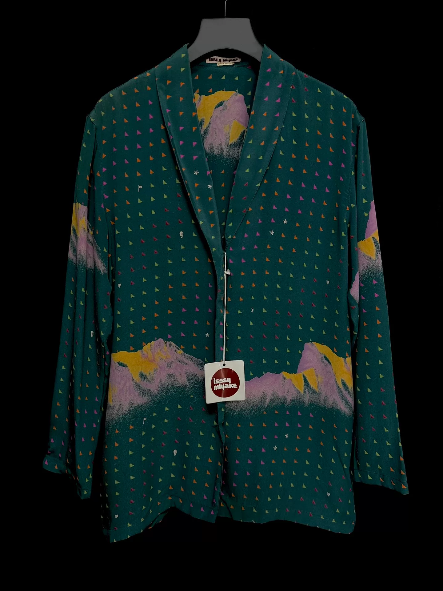 Issey Miyake 1976 Tadanori Yokoo Silk Coat