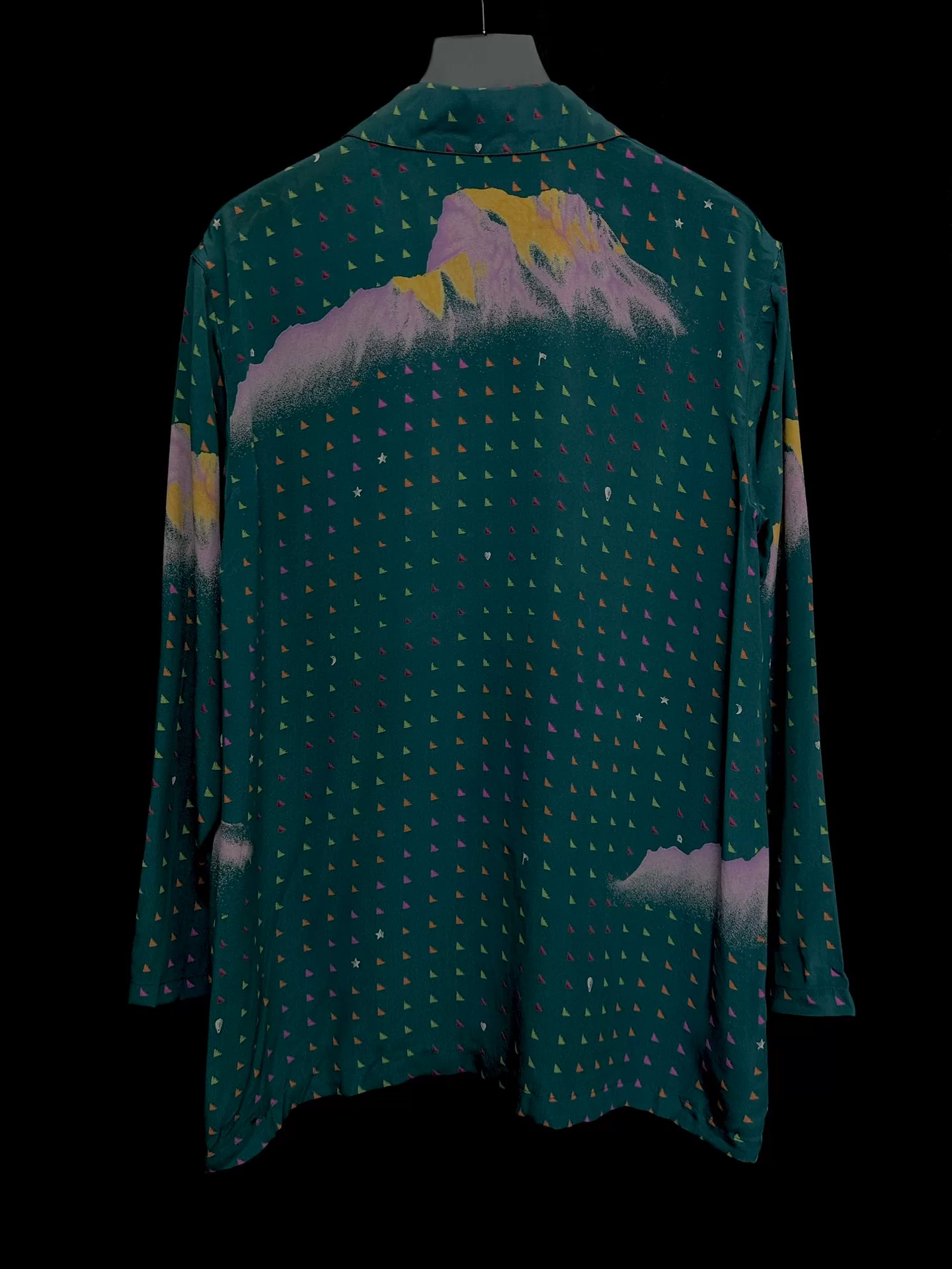 Issey Miyake 1976 Tadanori Yokoo Silk Coat — front
