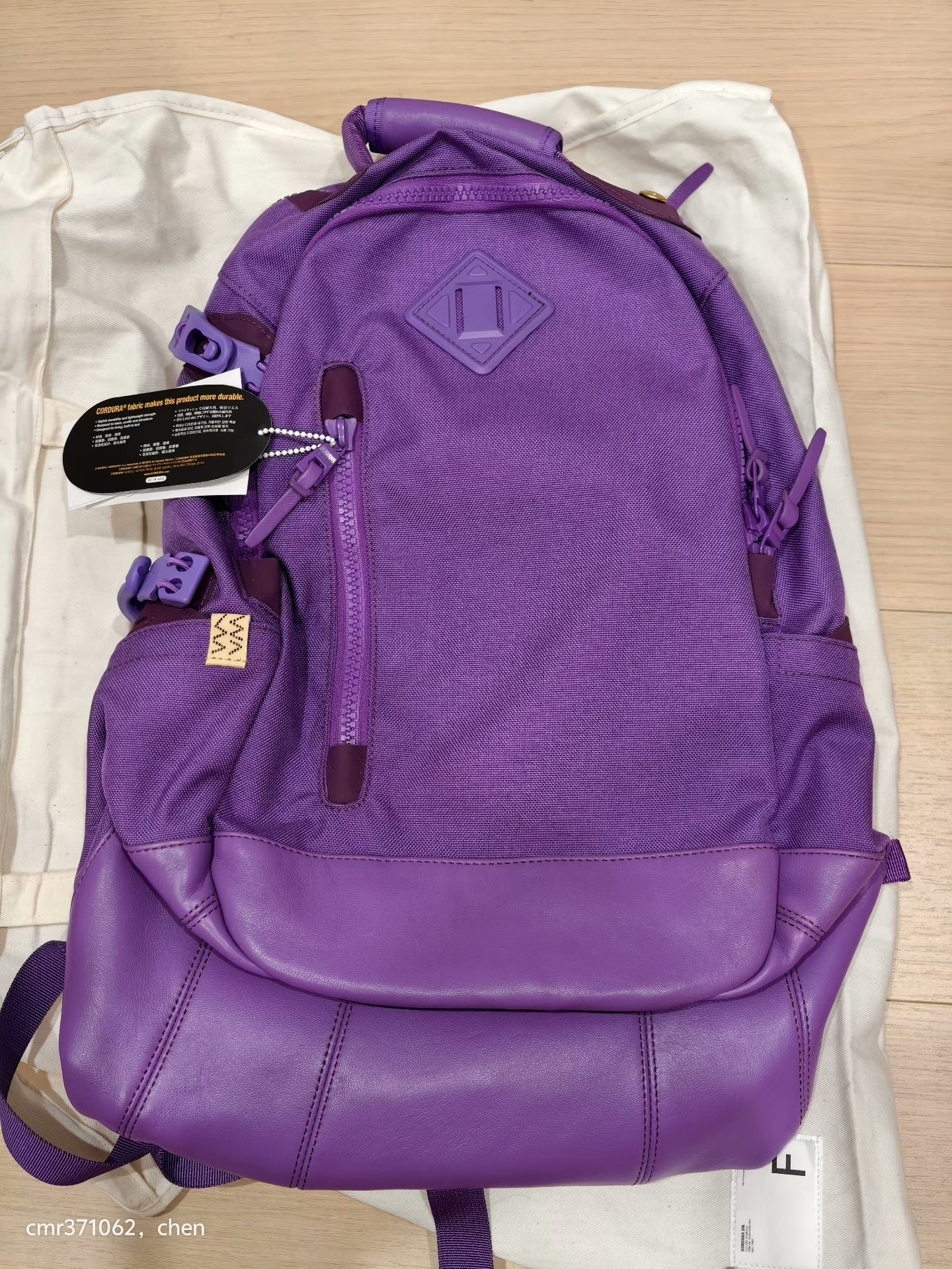 visvim 25SS 20L Purple Backpack