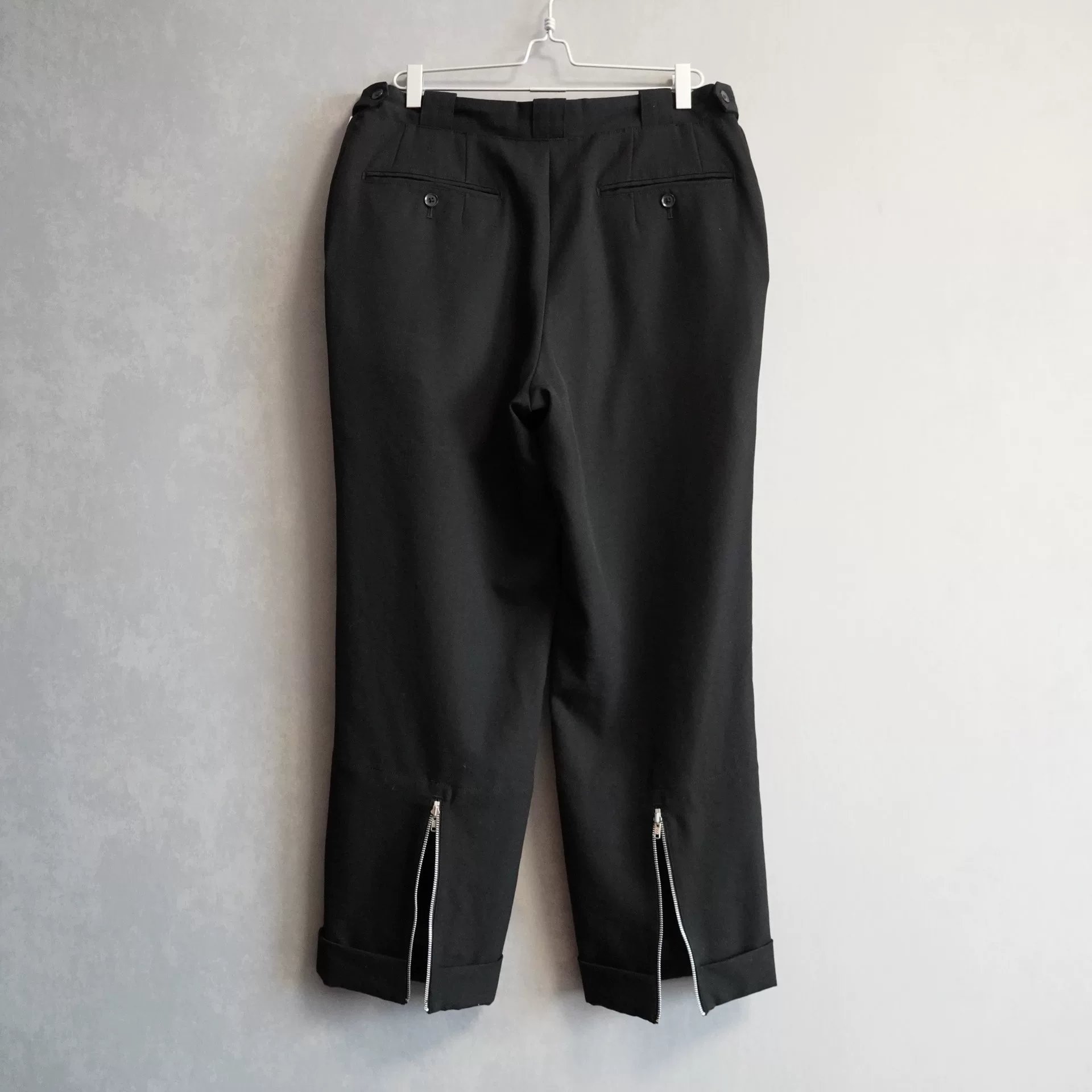 Yohji Yamamoto 04AW Zip Pants — front