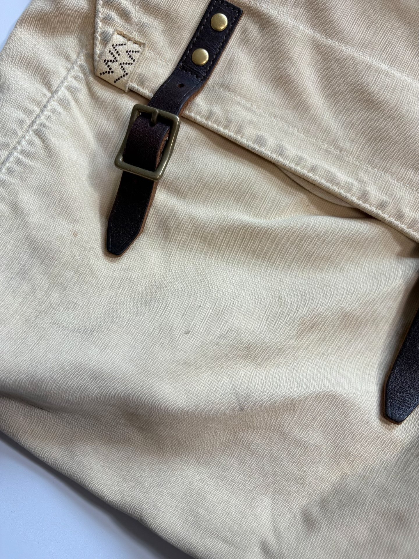 Visvim Kayenta Shoulder Bag — label