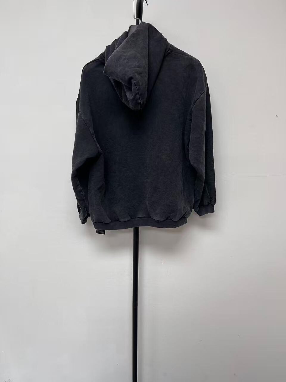 Balenciaga Wheat Ear Logo Hoodie — front
