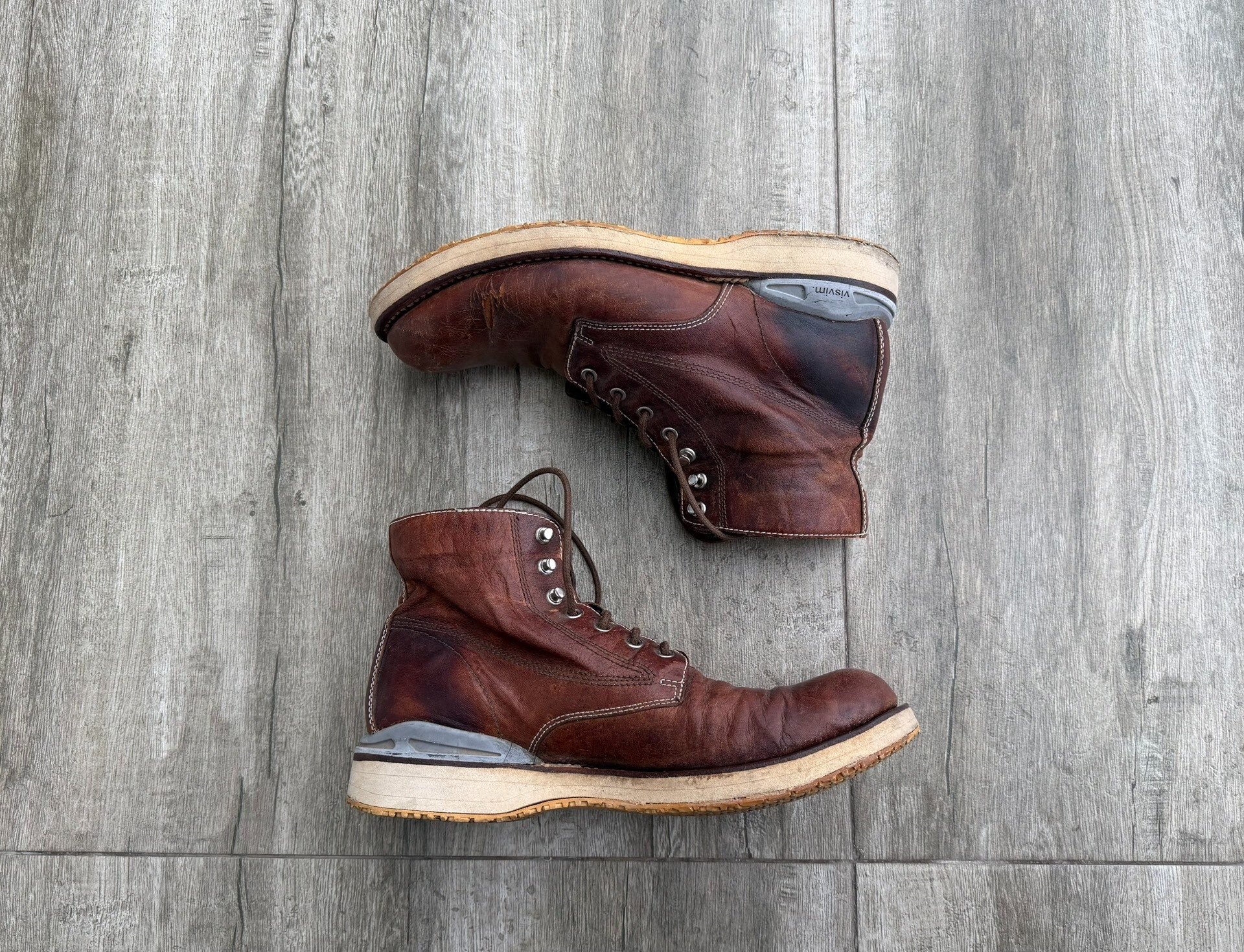 VISVIM VIRGIL BOOTS KNGR-FOLK — back