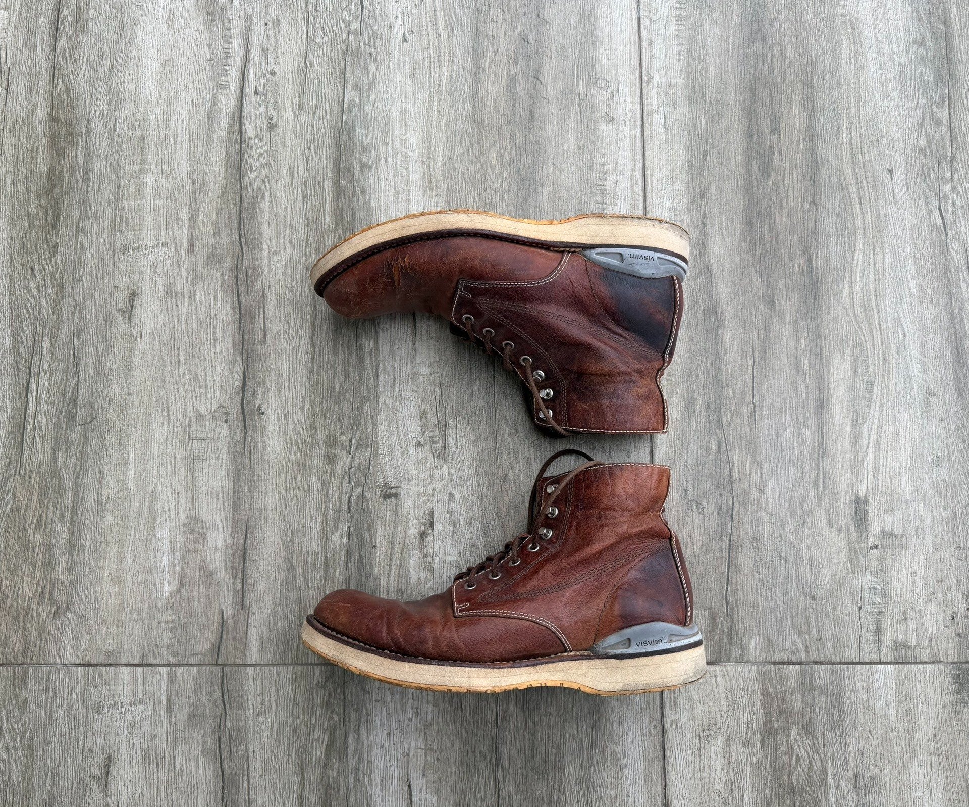 VISVIM VIRGIL BOOTS KNGR-FOLK — detail