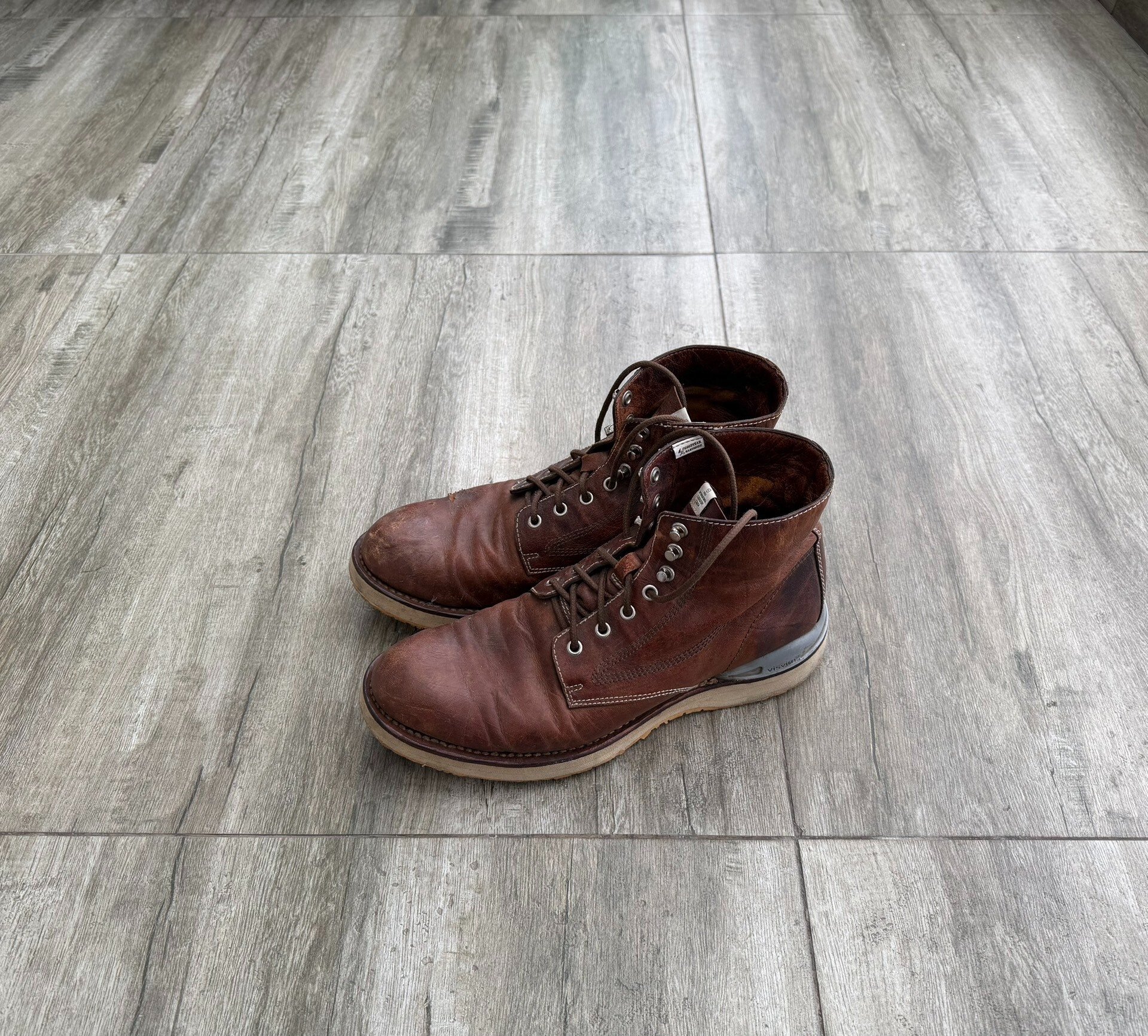 VISVIM VIRGIL BOOTS KNGR-FOLK — front