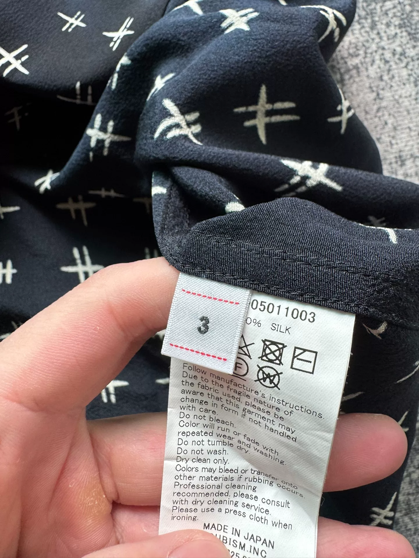 VISVIM 23SS ICT WALLIS SILK SHIRT — back