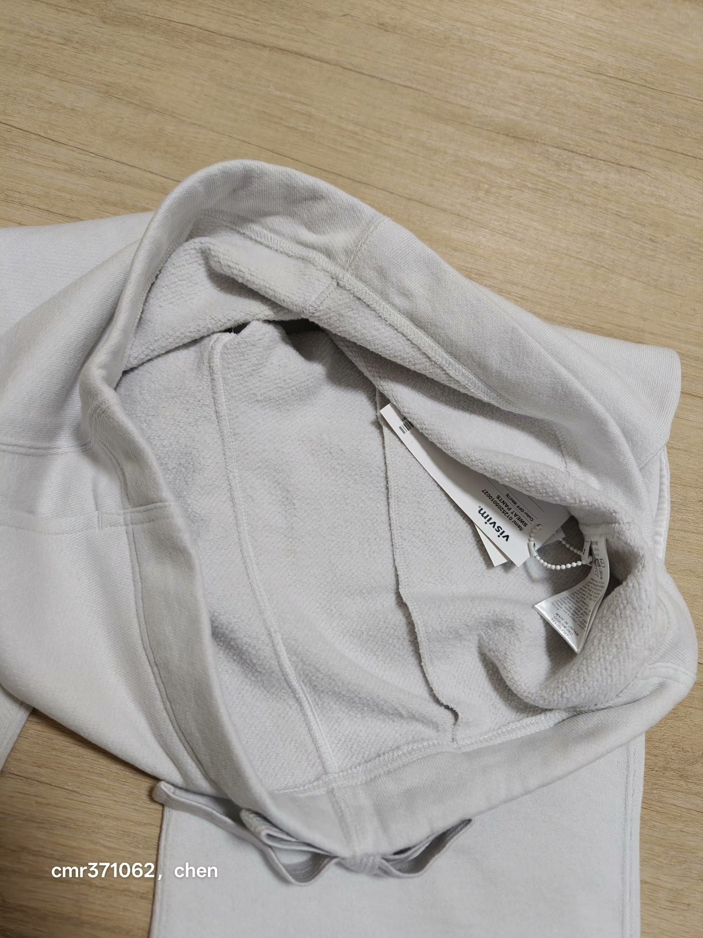 VISVIM 25AW SWEAT PANTS — back