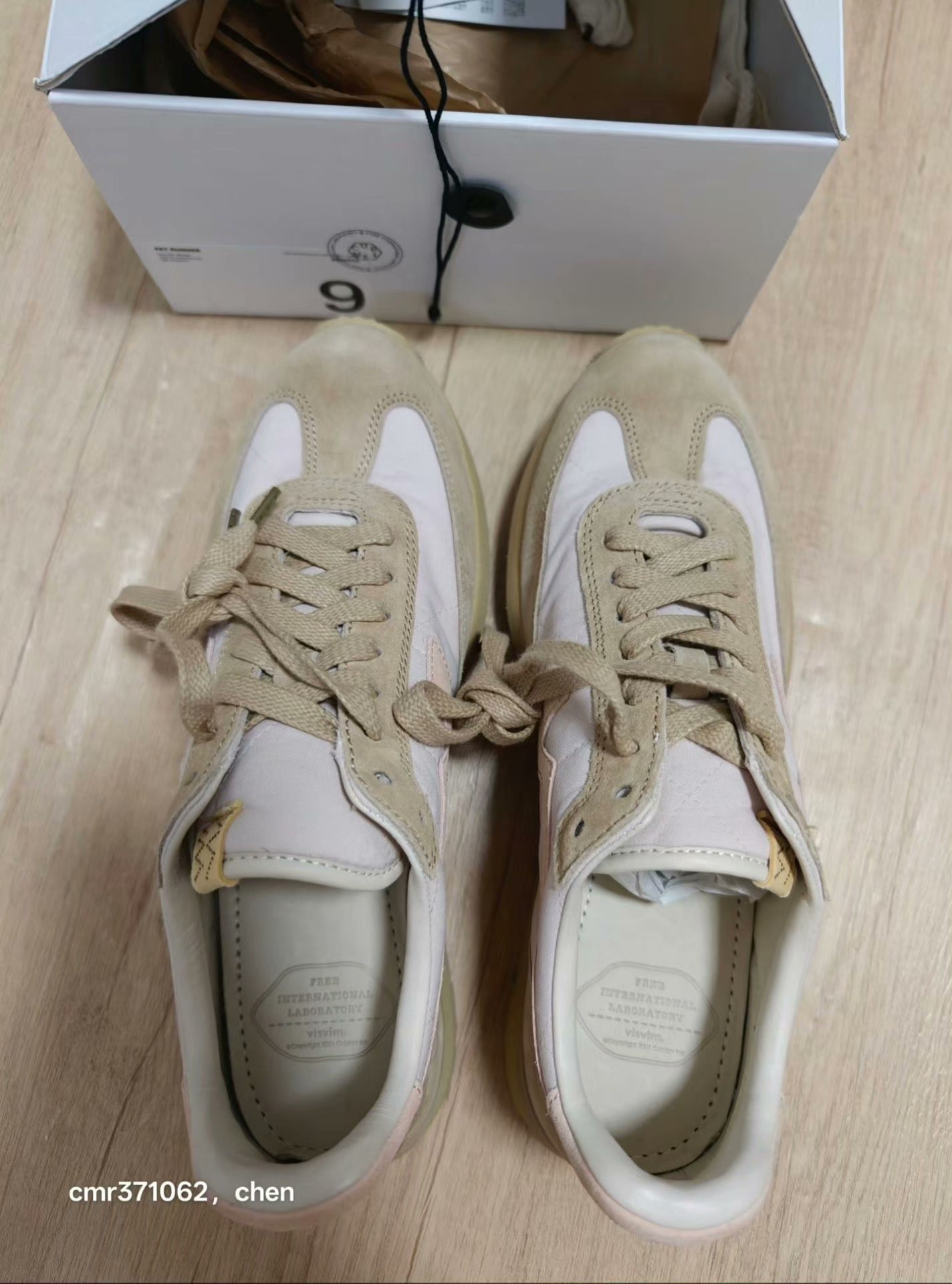 visvim 25ss FKT Runner — back