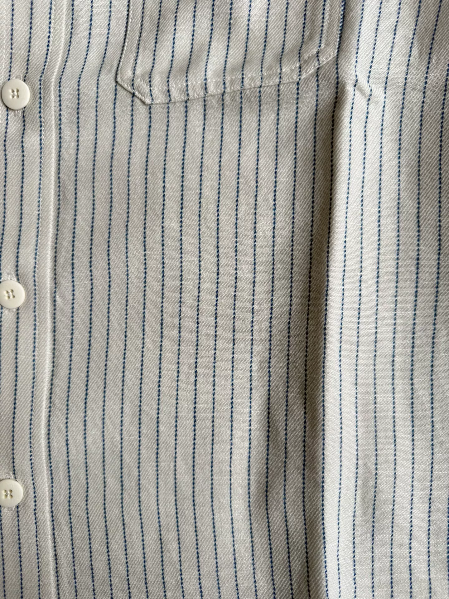 VISVIM 25AW Lumber L/S Wool Linen Shirt — label