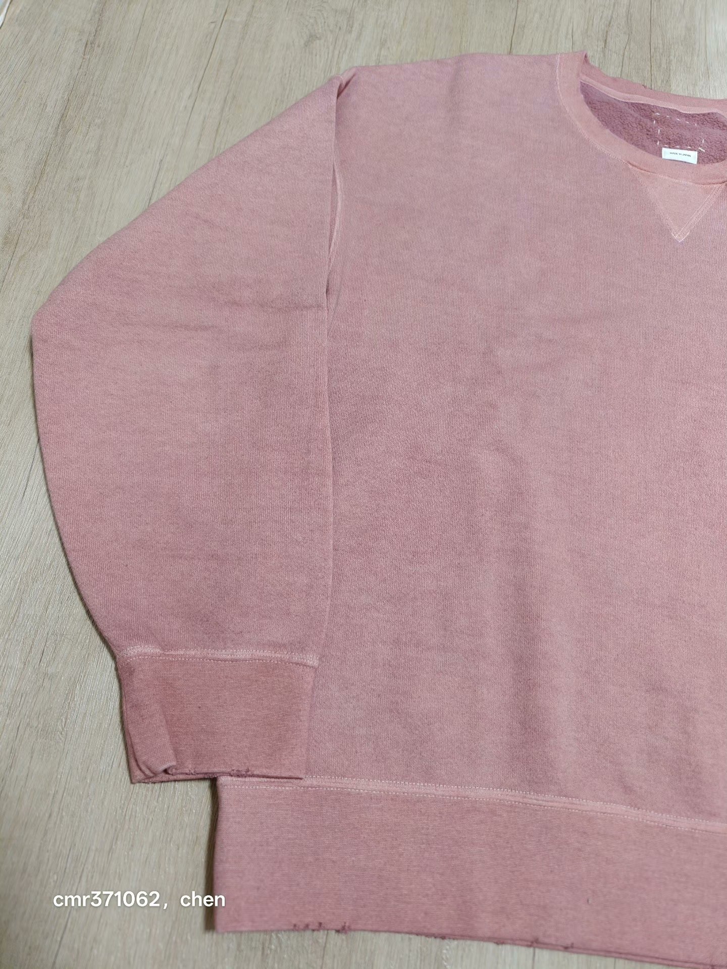 visvim 22AW Jumbo SB Sweat L/S — detail