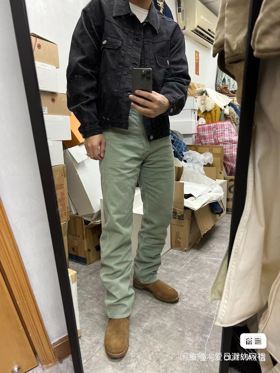 VISVIM 23SS FLUXUS DMGD (DRY PIQUE) — back
