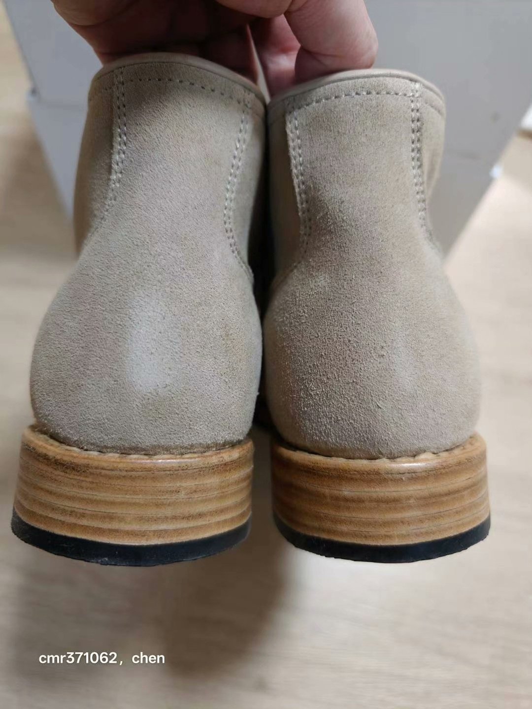 visvim 25SS Brigadier Boots Folk — label