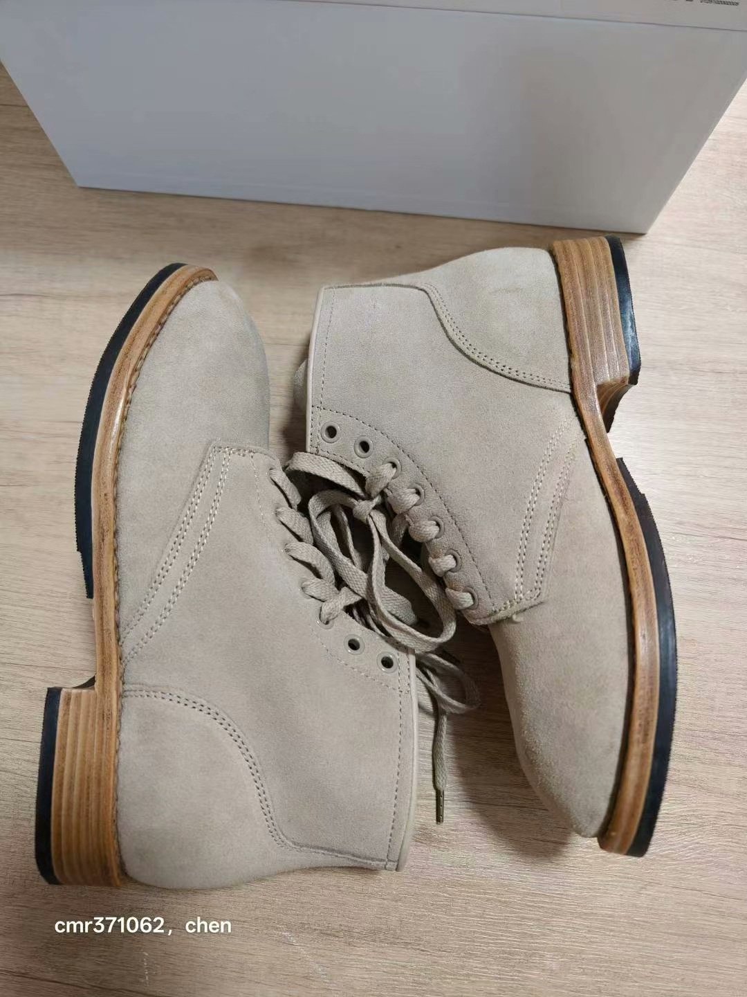 visvim 25SS Brigadier Boots Folk — detail