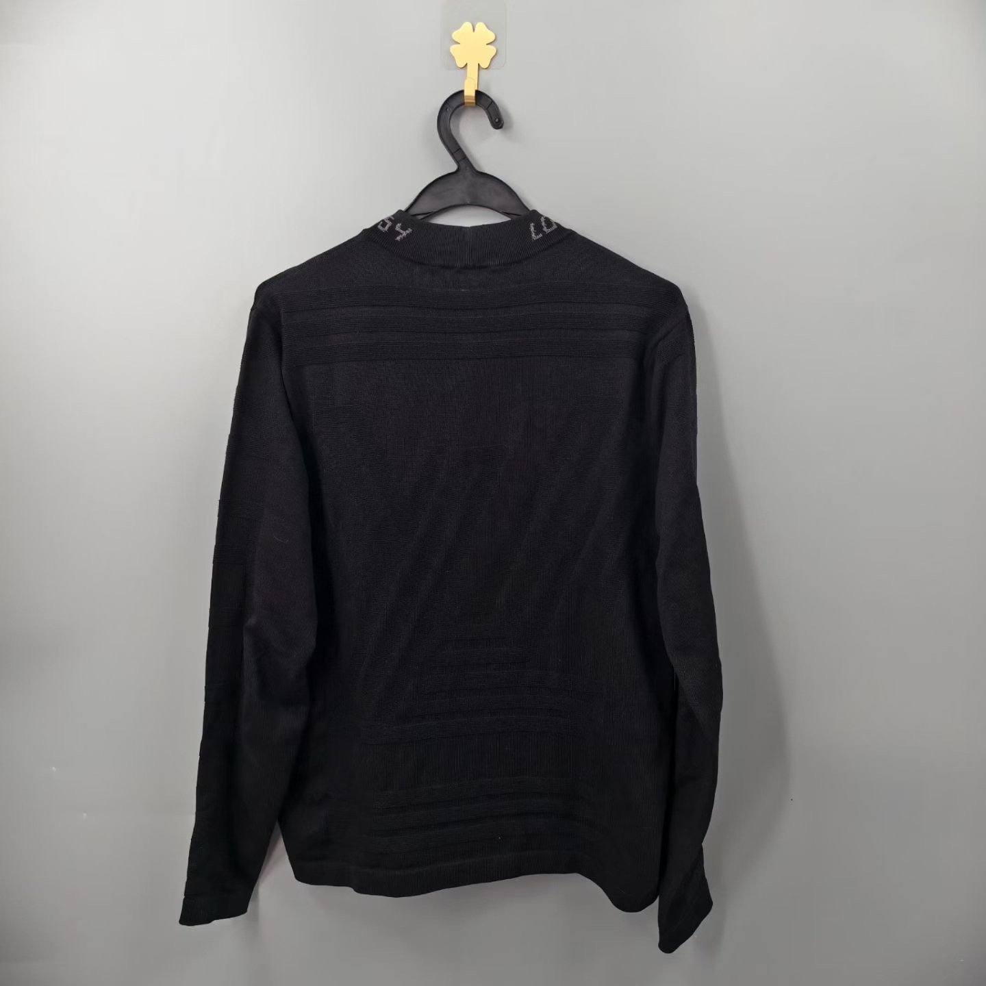 Louis Vuitton LV Collar Logo Embossed Knit — front