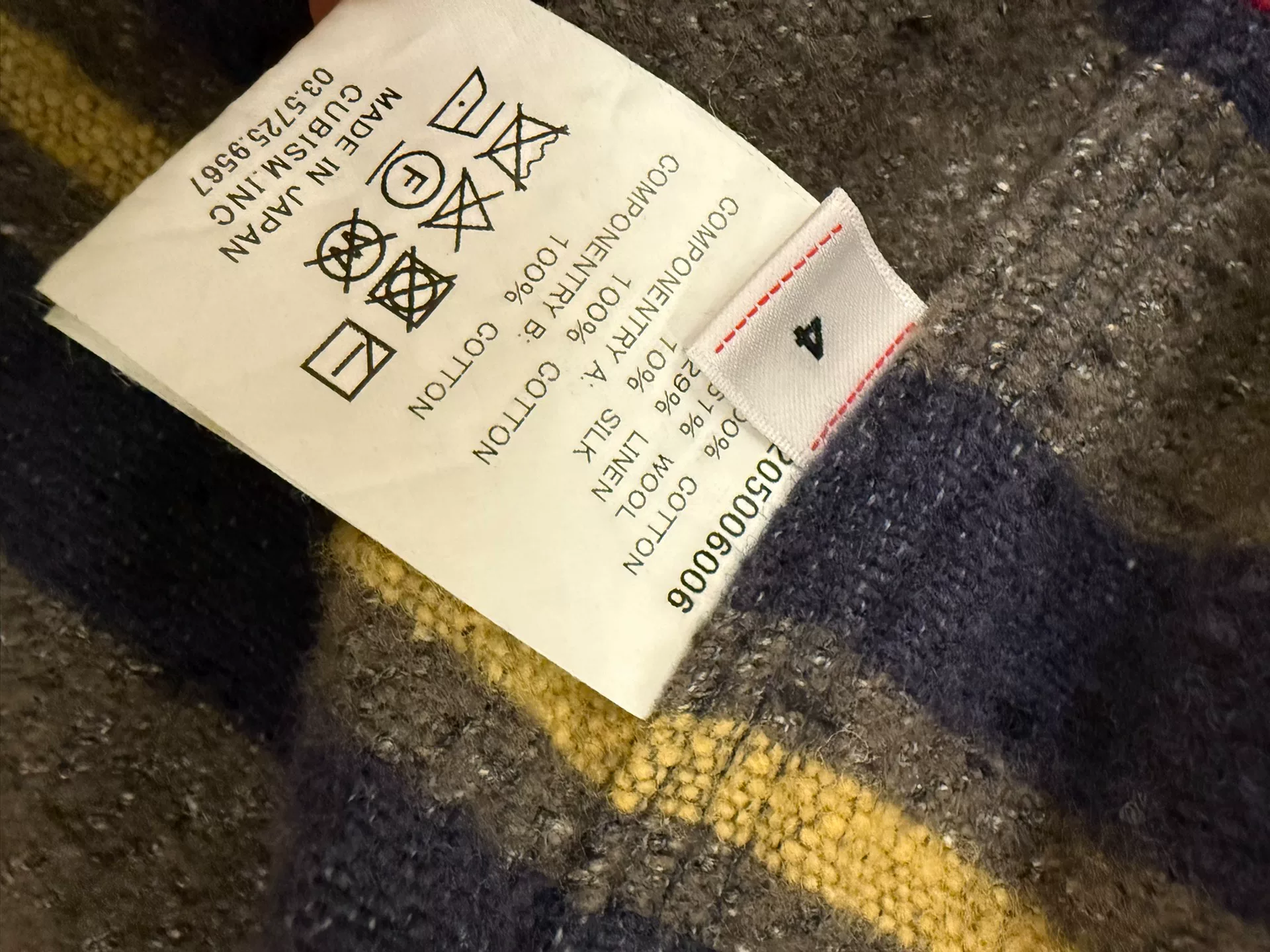 visvim 22AW Jumbo Coverall Denim Jacket — back