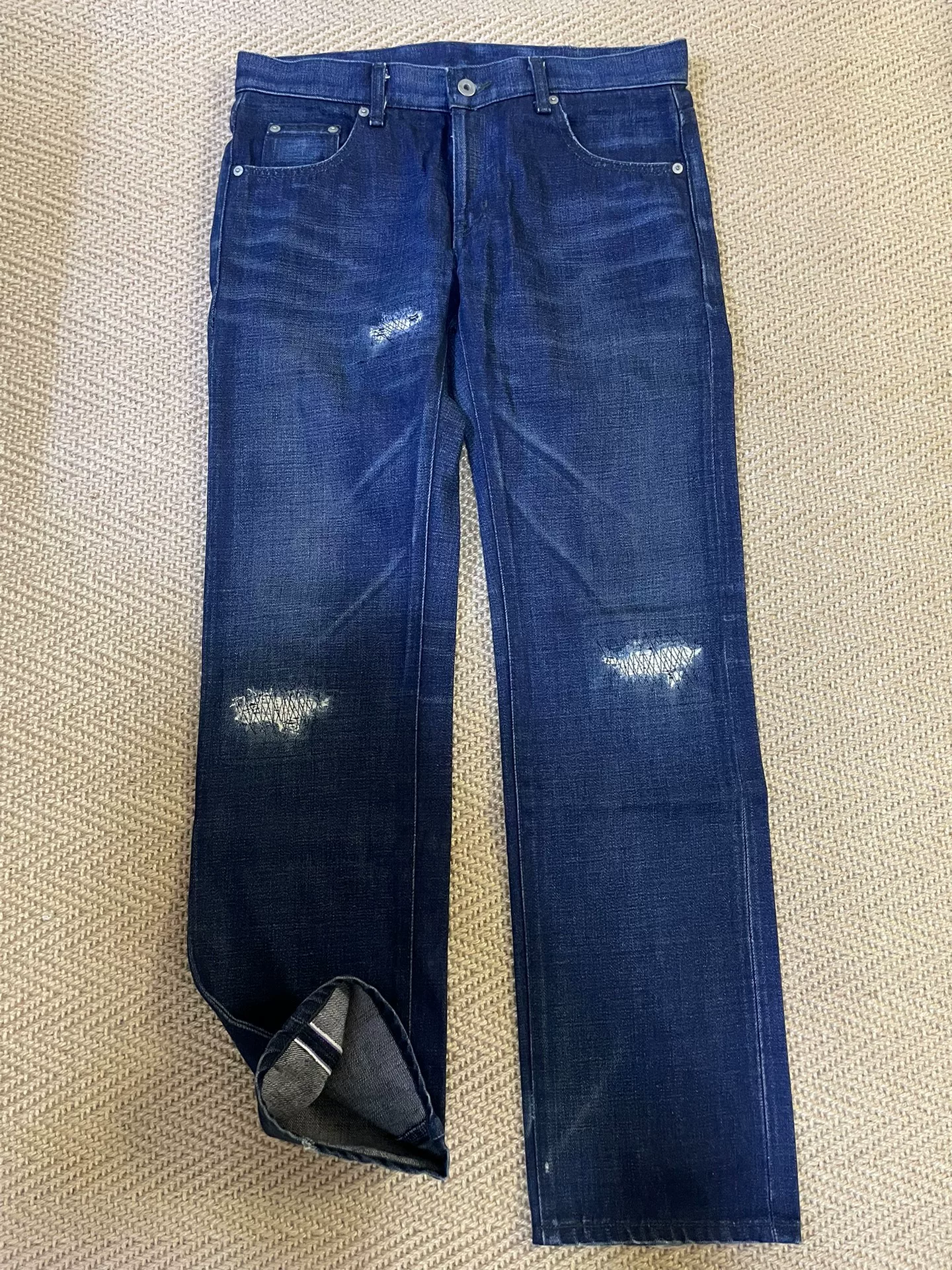 NEIGHBORHOOD Early Distressed Jeans