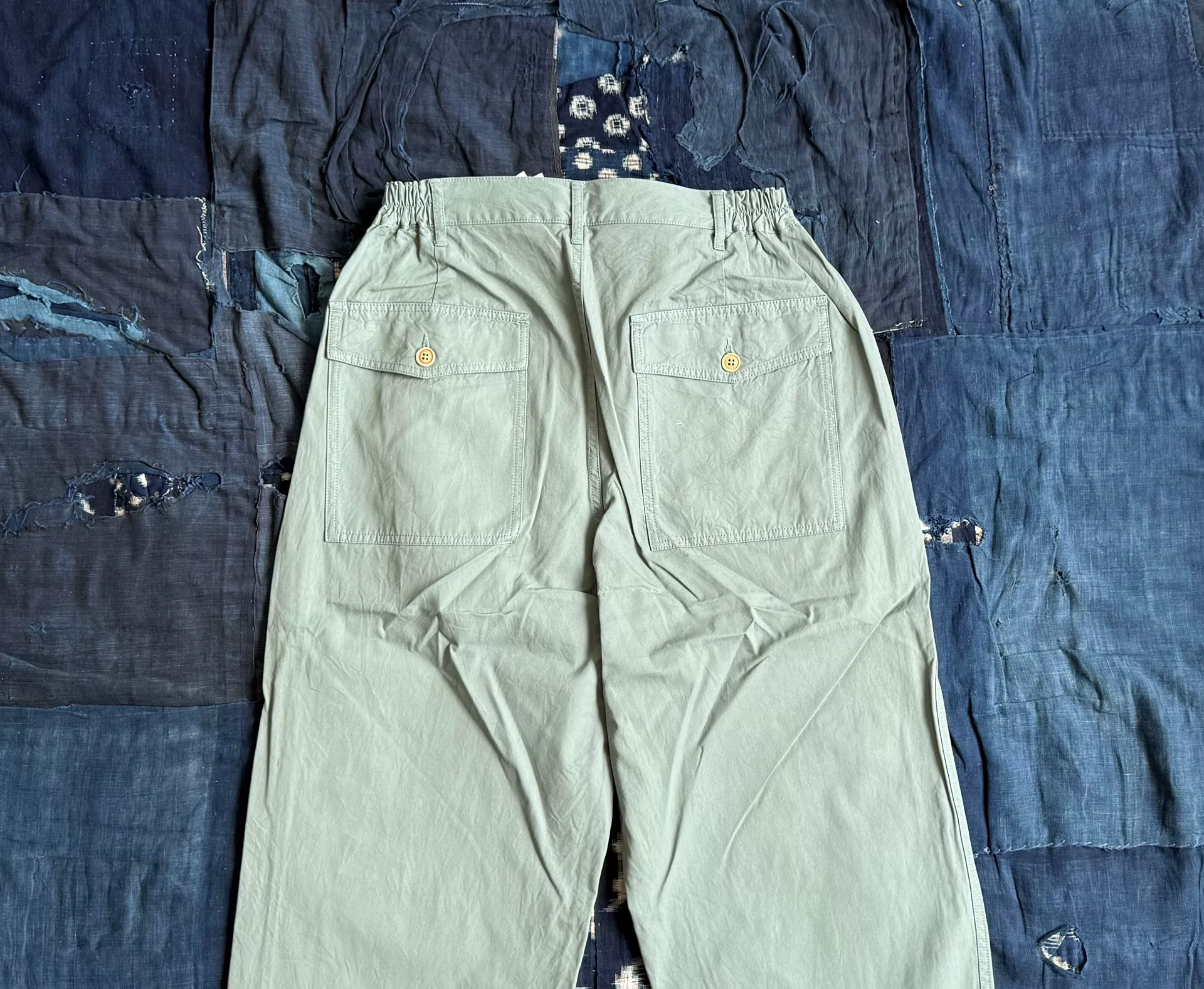 VISVIM 25AW CARROL RACING PANTS — back