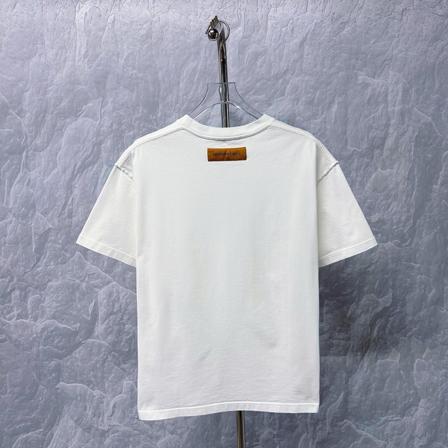 Louis Vuitton Distressed Rainbow Print T-shirt L — back