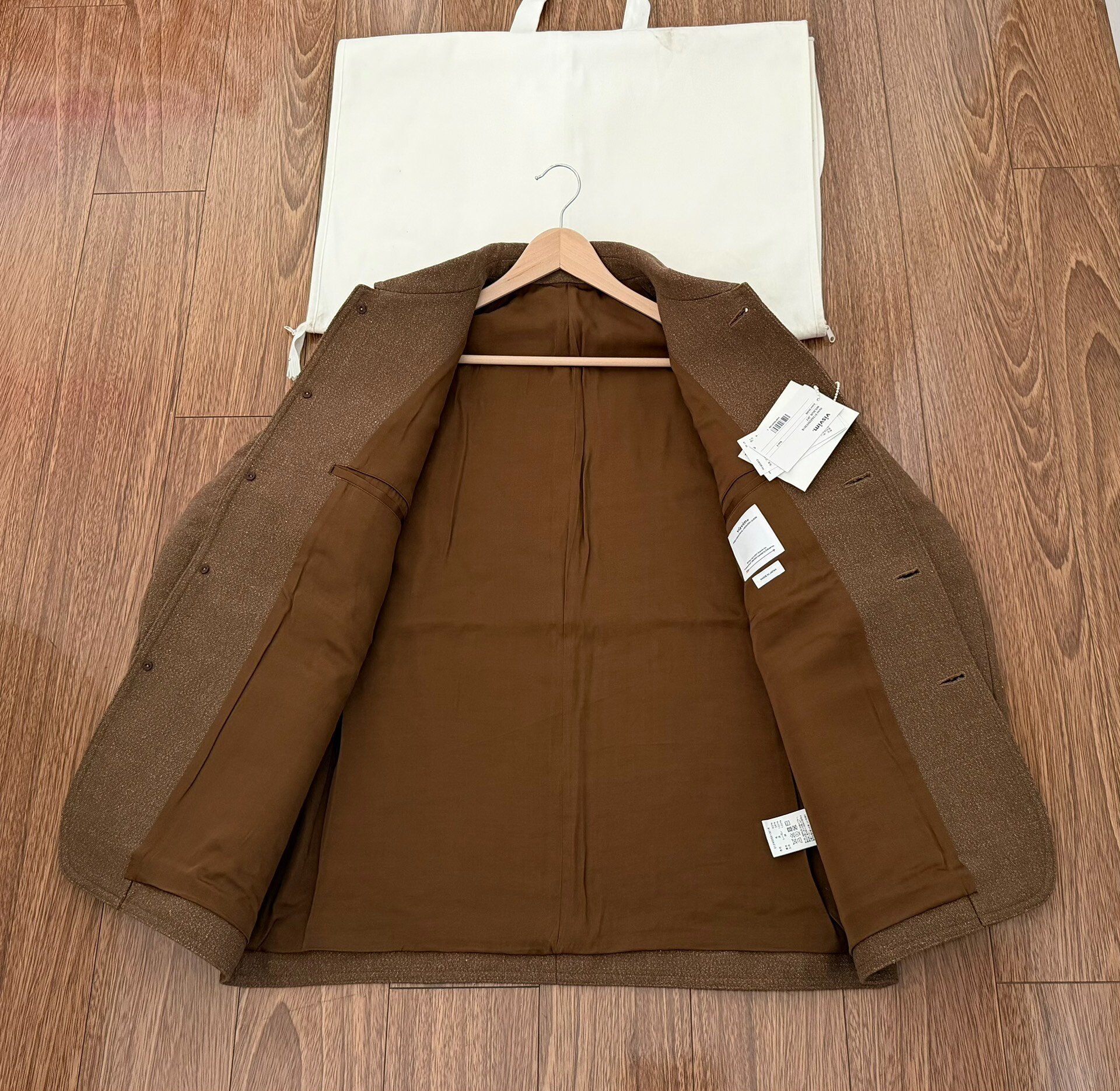 VISVIM WILBUR JKT Wool-Blend Workwear Jacket — front