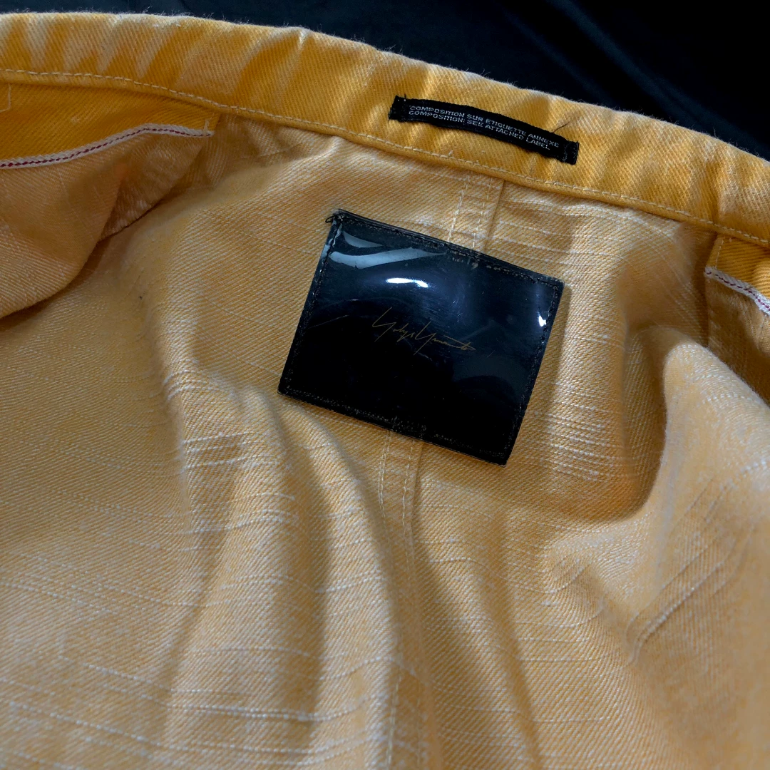 Yohji Yamamoto 02SS Runway Coat — back