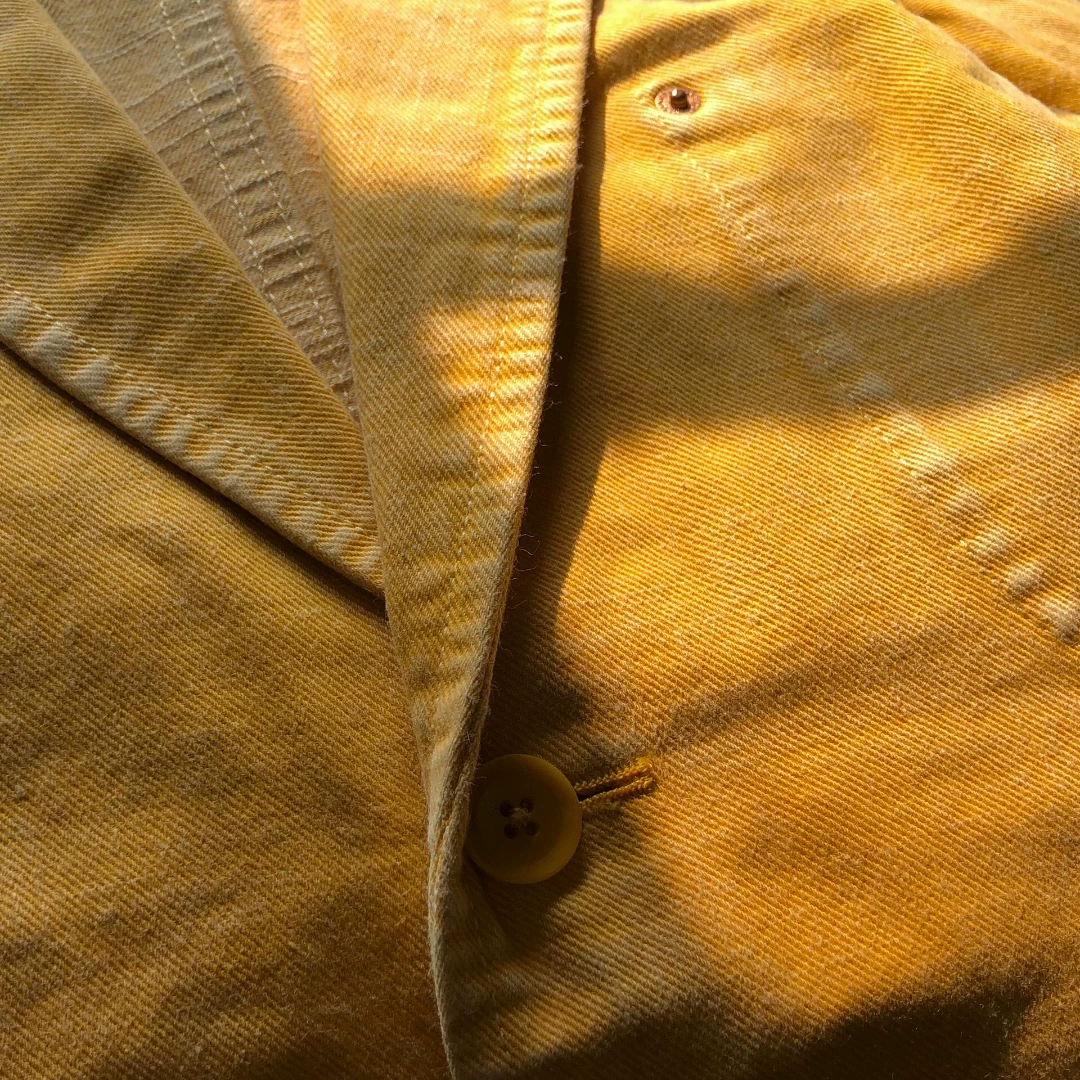 Yohji Yamamoto 02SS Runway Coat — label