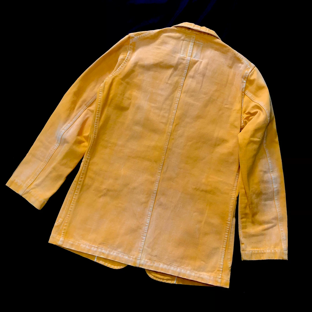 Yohji Yamamoto 02SS Runway Coat — detail