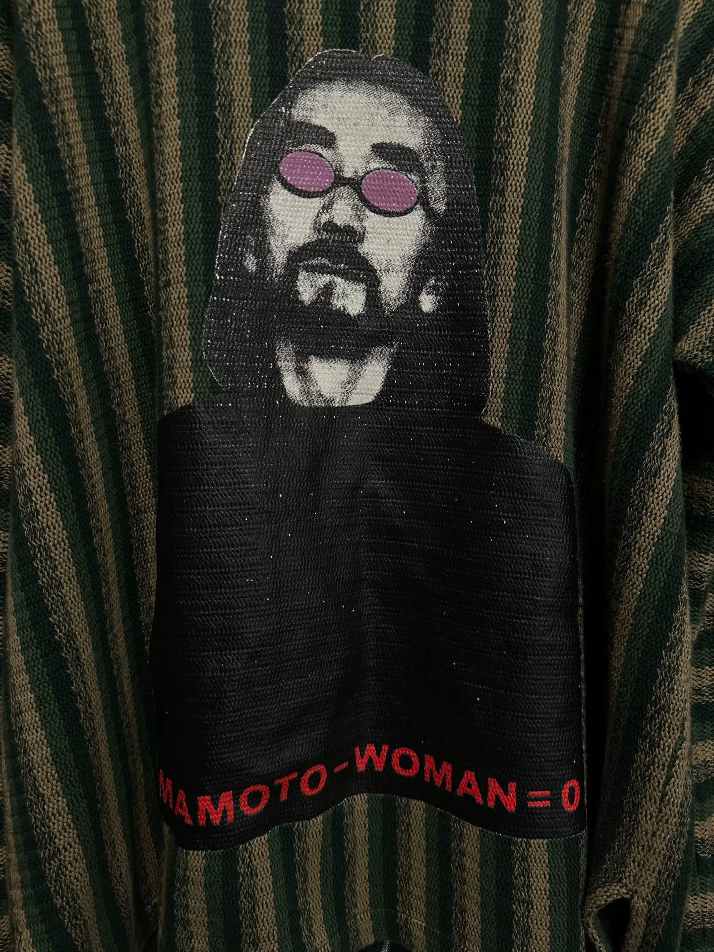Yohji Yamamoto 98SS Runway Knit Sweatshirt — back