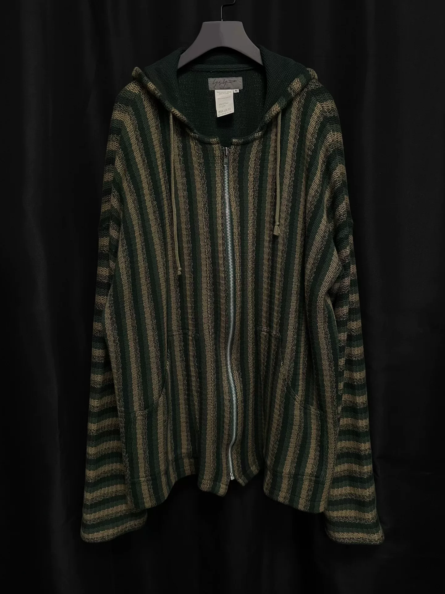 Yohji Yamamoto 98SS Runway Knit Sweatshirt — front