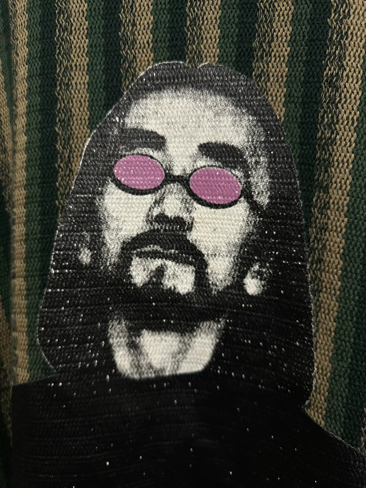 Yohji Yamamoto 98SS Runway Knit Sweatshirt — label