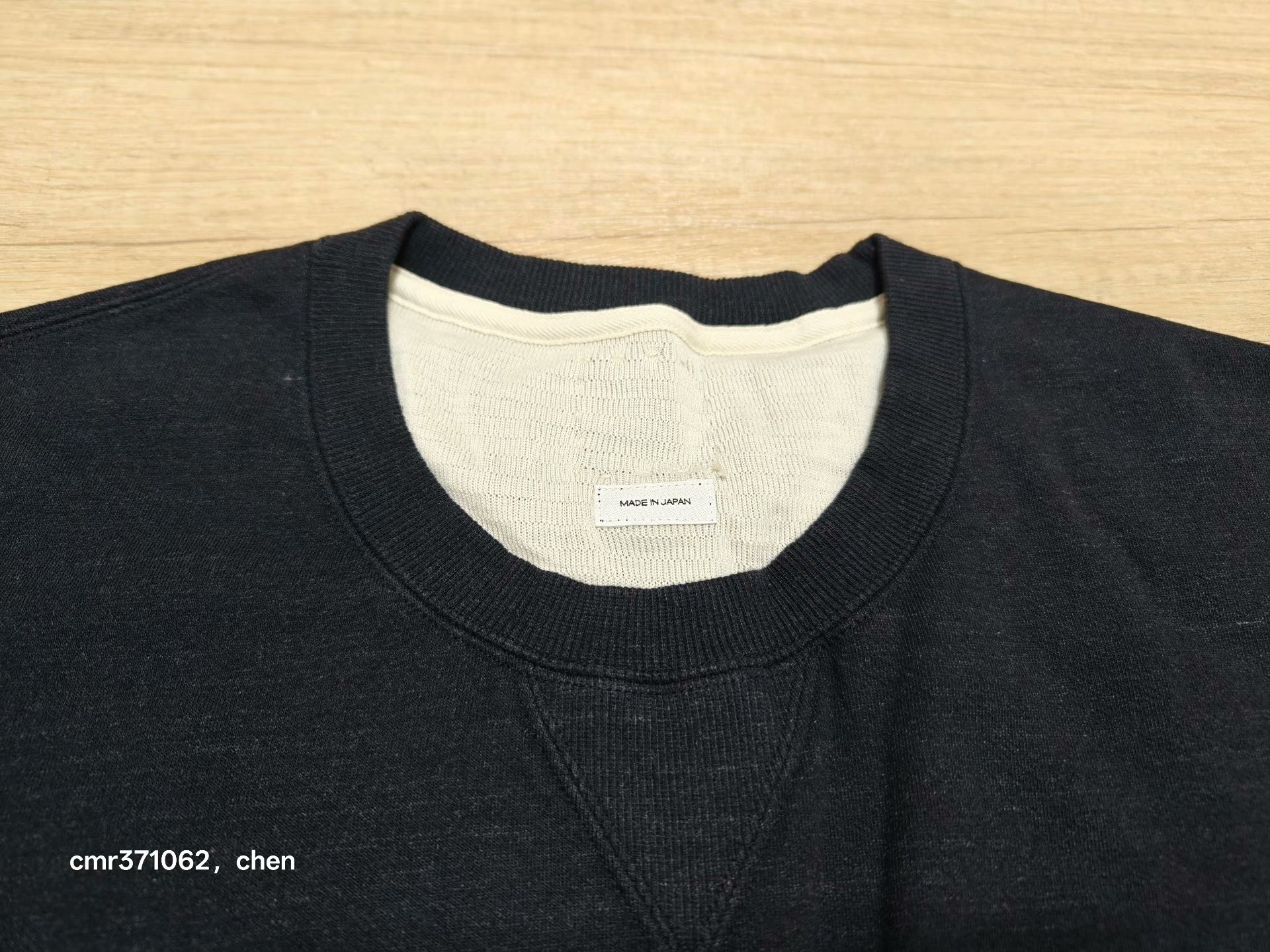 VISVIM 26SS MONDO DUAL SWEAT — back