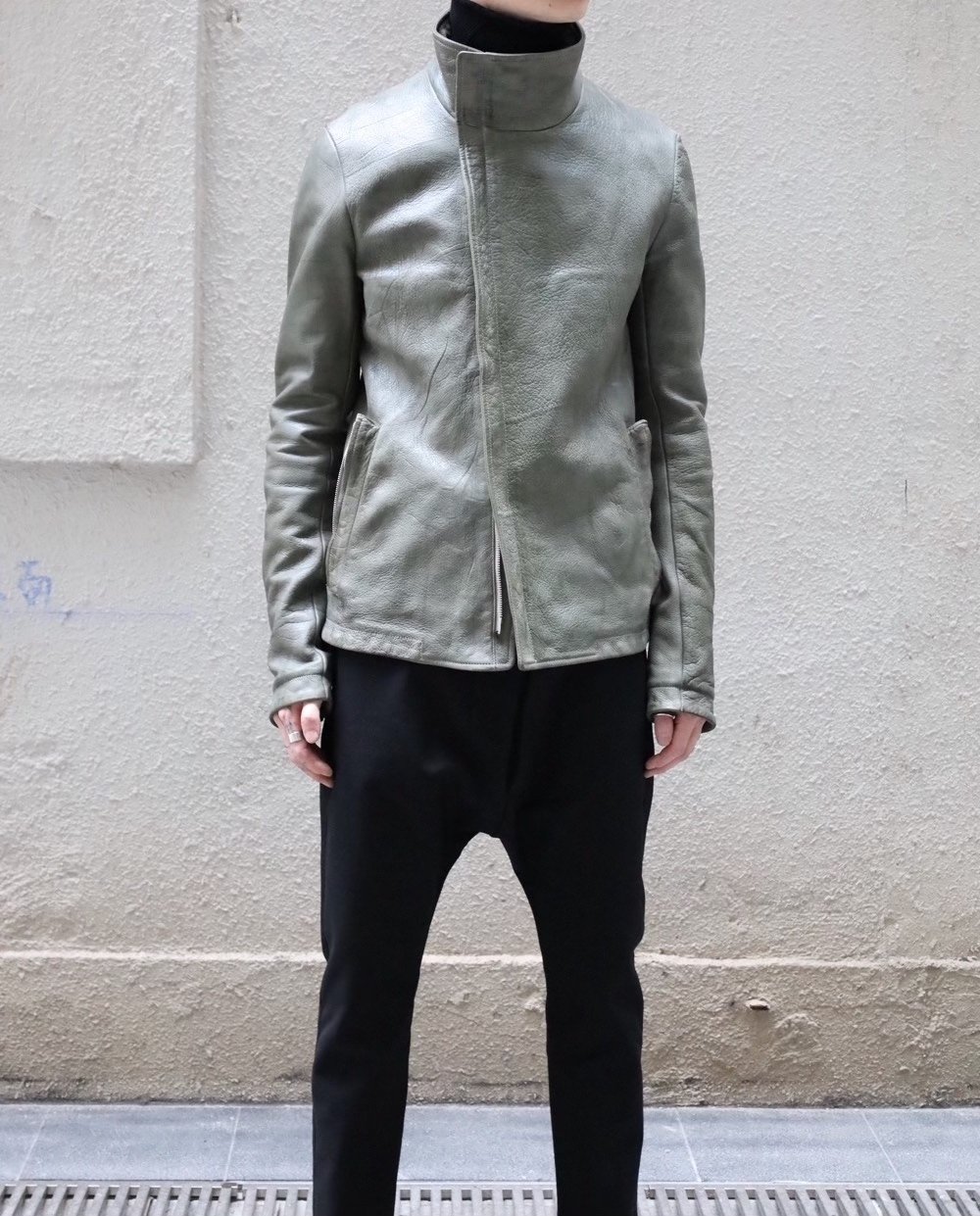 C.C.P 2599P Horse Leather Jacket — label