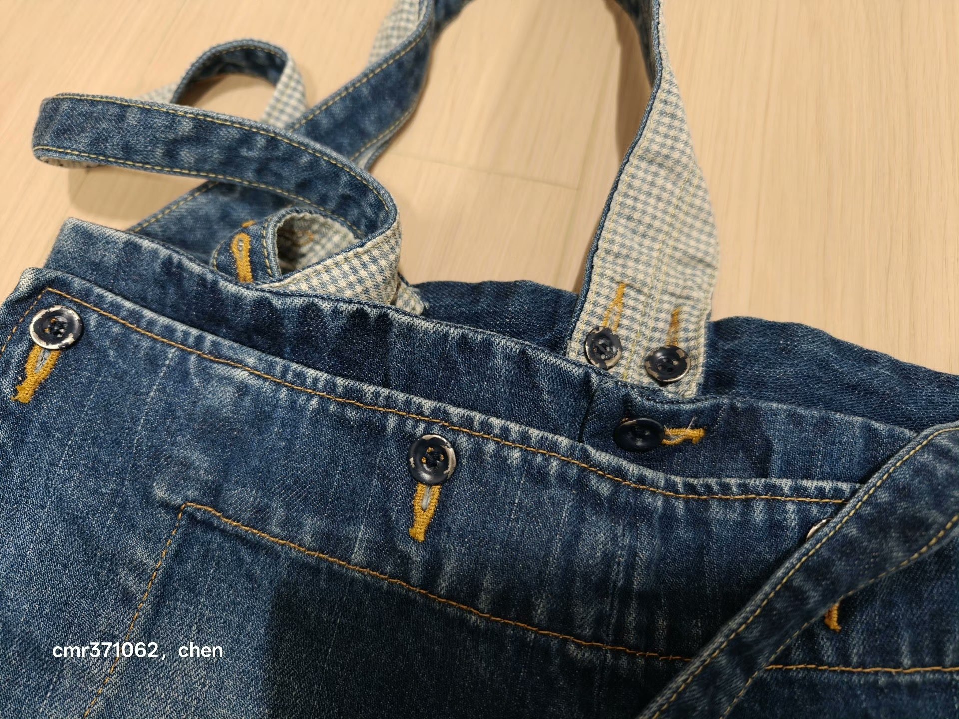 visvim 14ss seabee pants dmgd — label