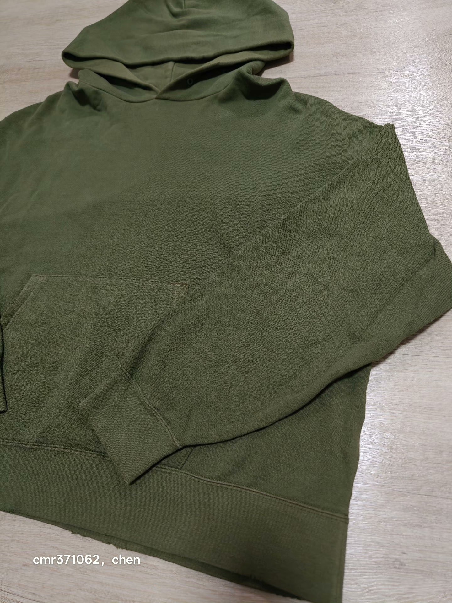 VISVIM 22SS AMPLUS SB HOODIE P.O. — detail