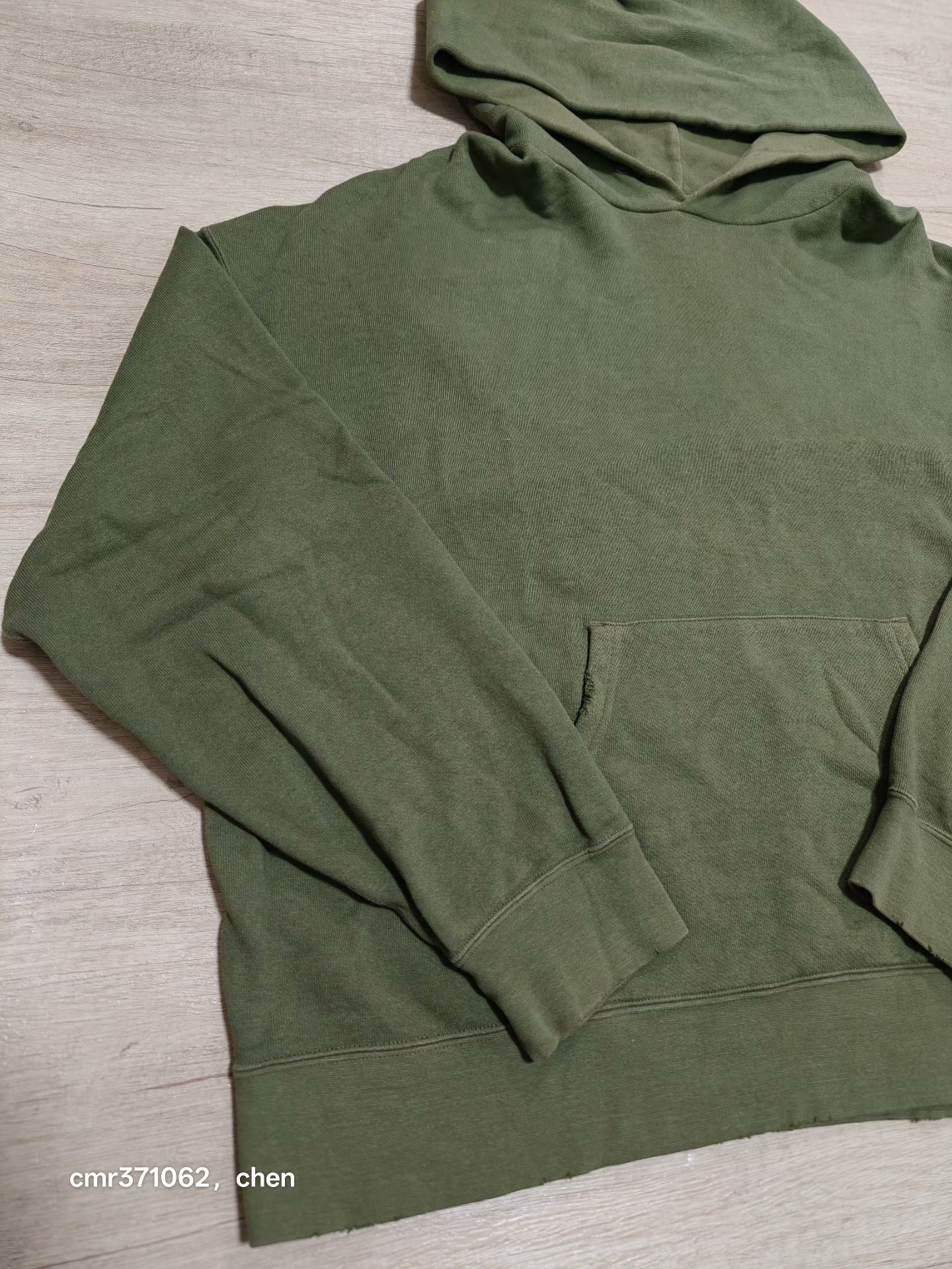 VISVIM 22SS AMPLUS SB HOODIE P.O. — front