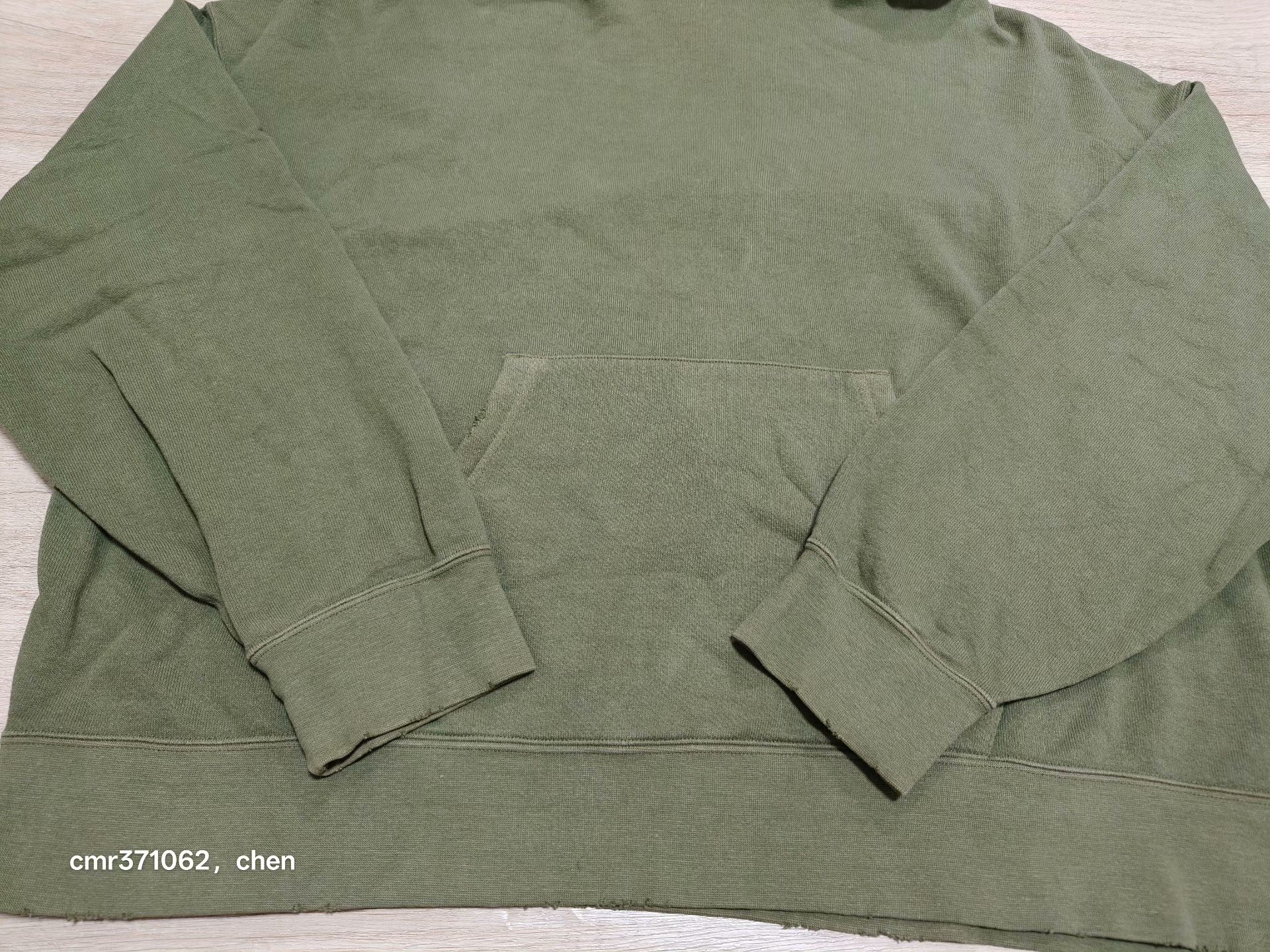 VISVIM 22SS AMPLUS SB HOODIE P.O. — label