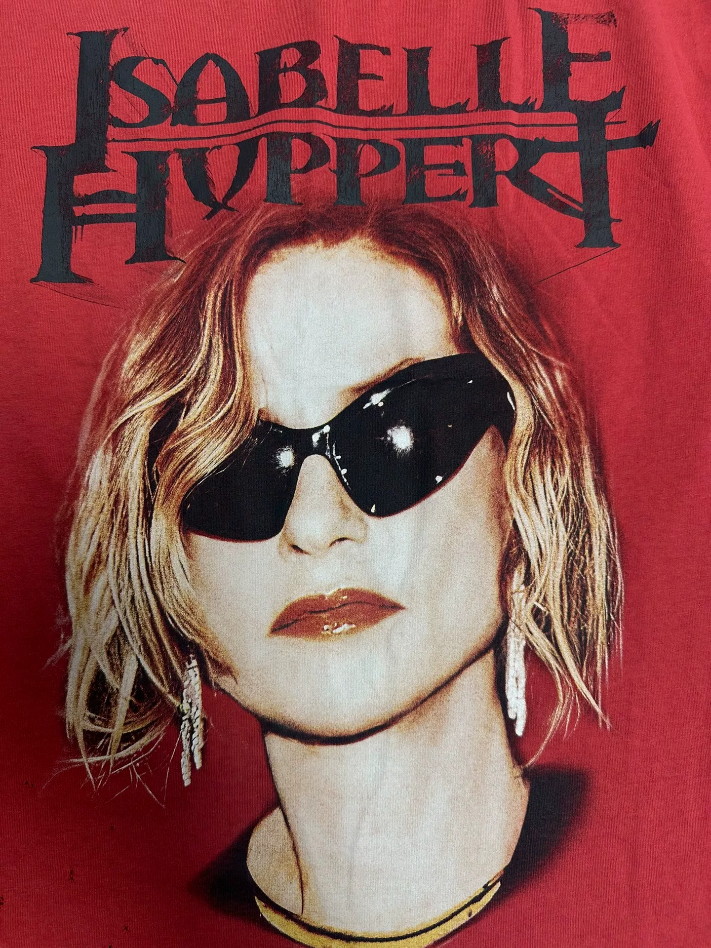 Balenciaga Printed Crew Neck T-Shirt — detail